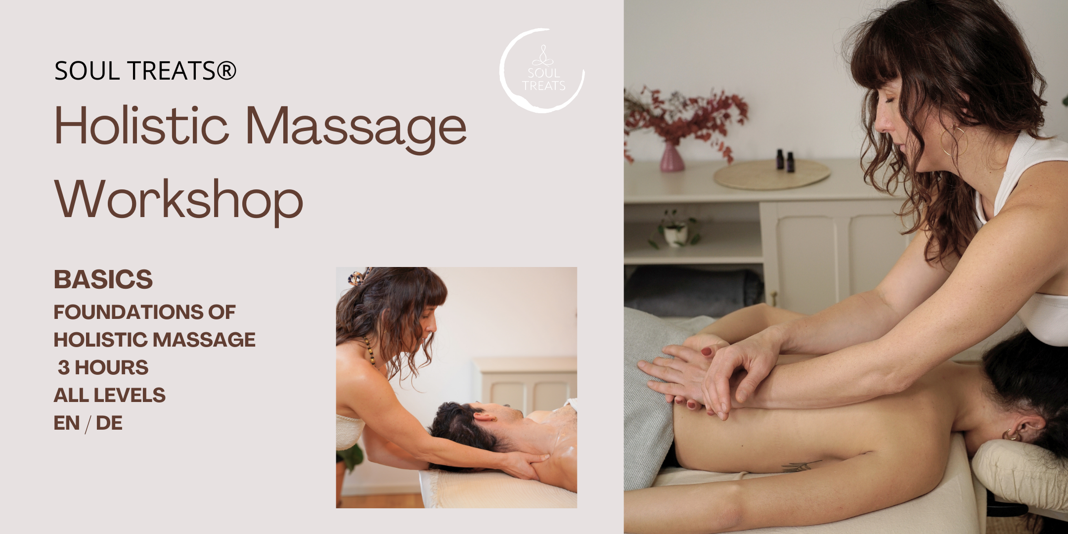 Face, Head &amp; Neck Massage Workshop