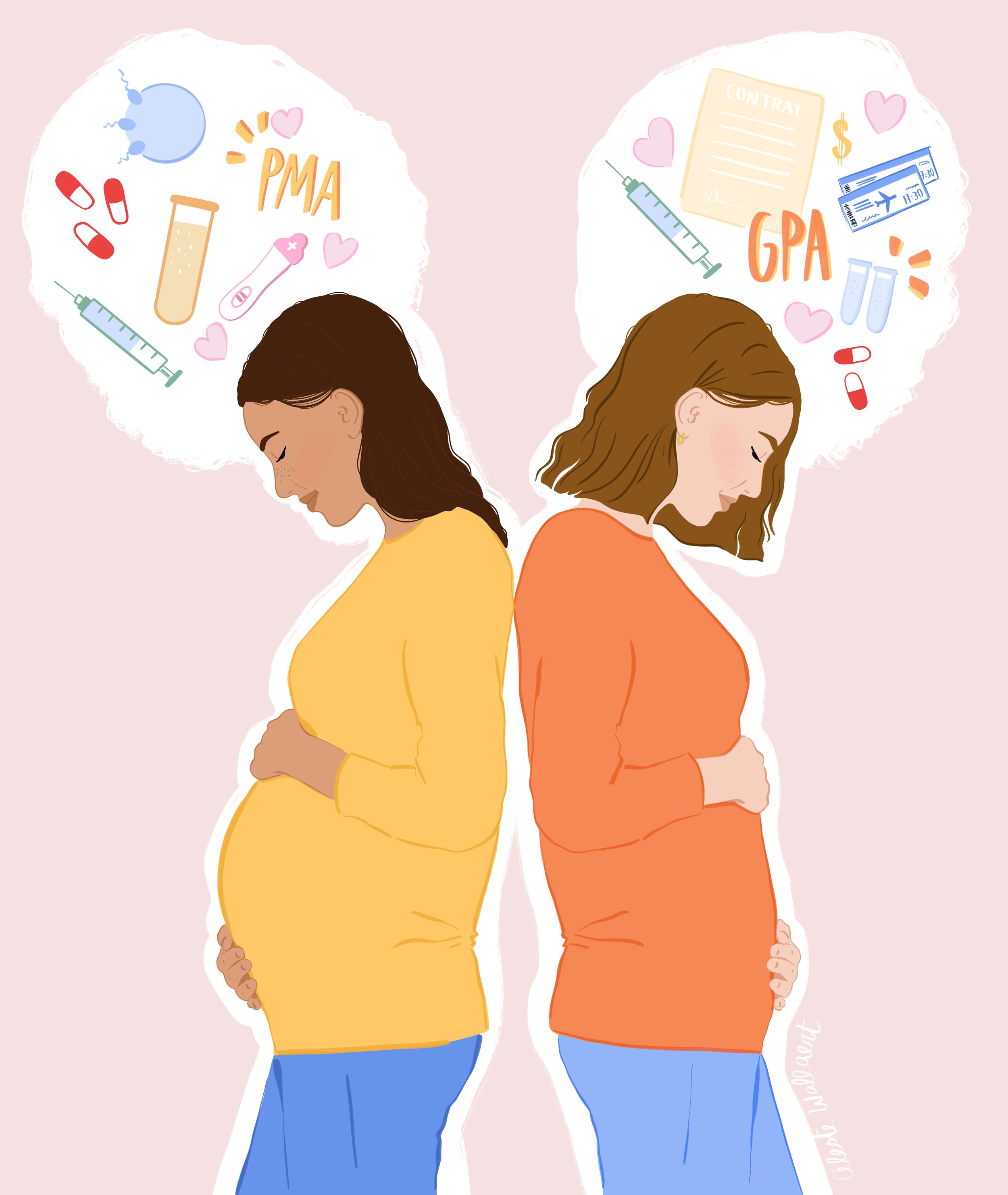 Illustration magazine illustration presse illustration parentalité