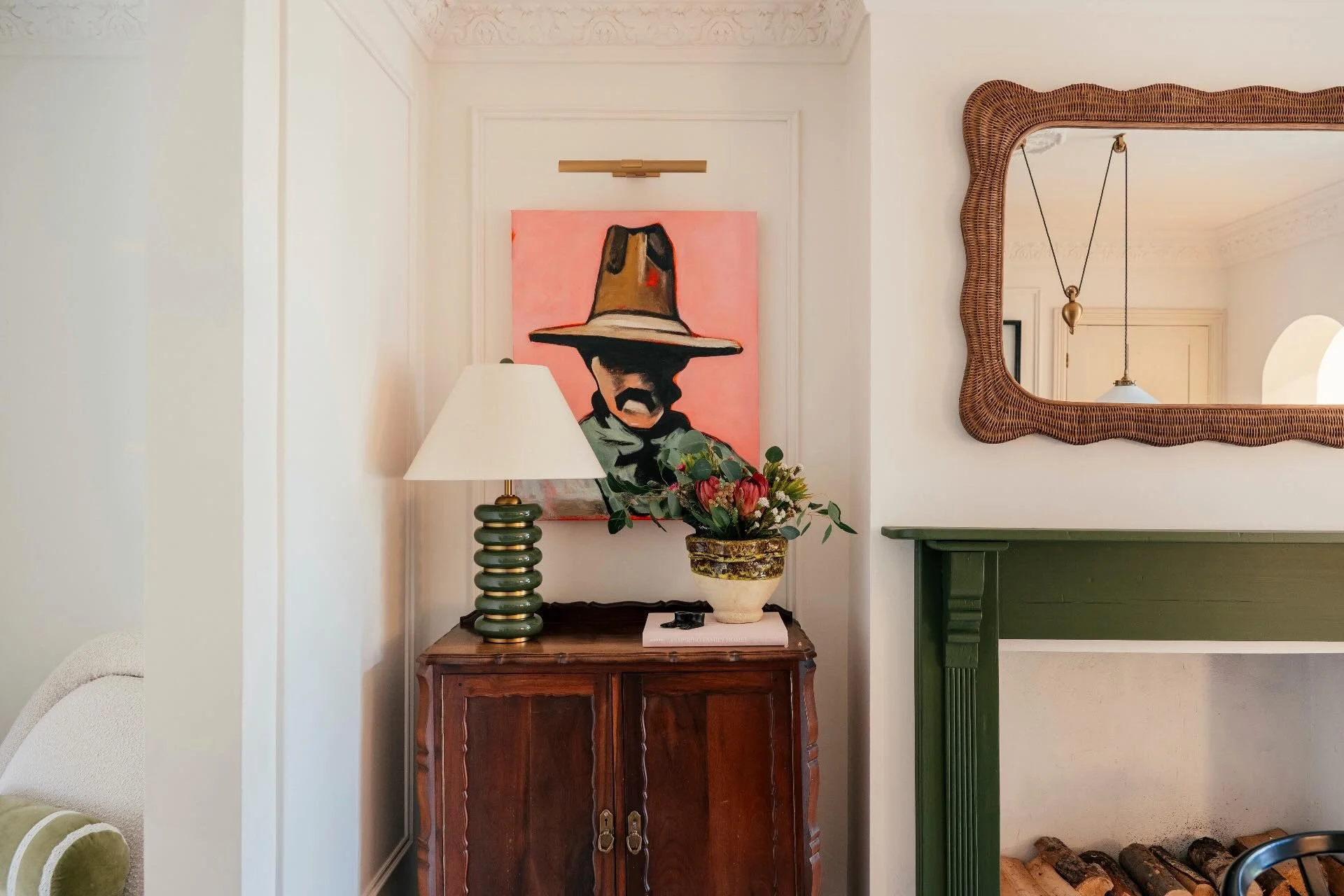 A statement piece that tells a story ✨
⠀⠀⠀⠀⠀⠀⠀⠀⠀
Our new bespoke artwork has arrived @_matchd_  curated to bring character, warmth and effortless charm into your home. From the rich earthy tones to the striking contemporary portrait, this piece is de