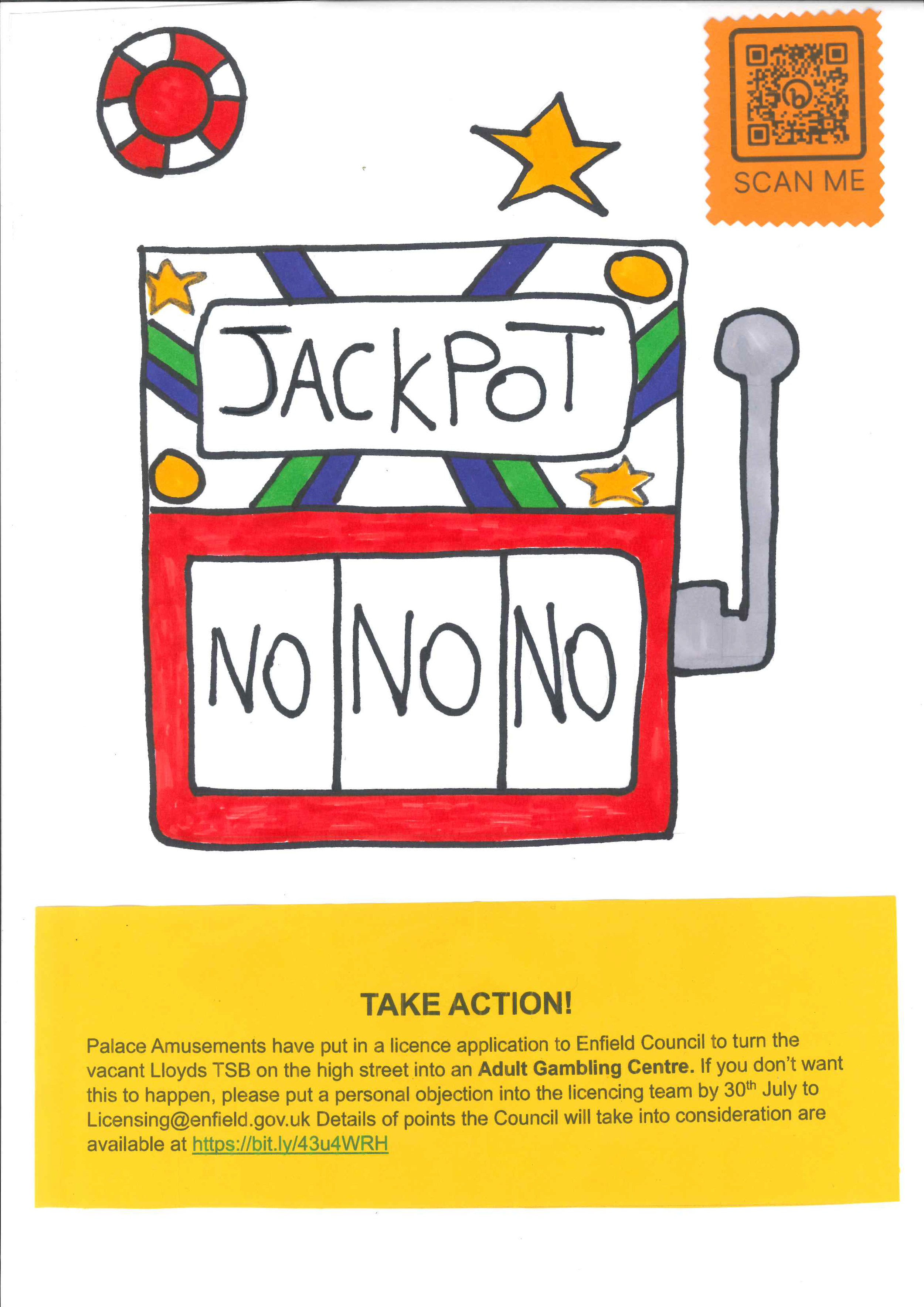 STOP ANOTHER ADULT GAMING ARCADE!