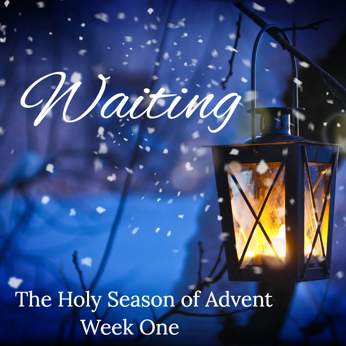 Waiting... advent one 