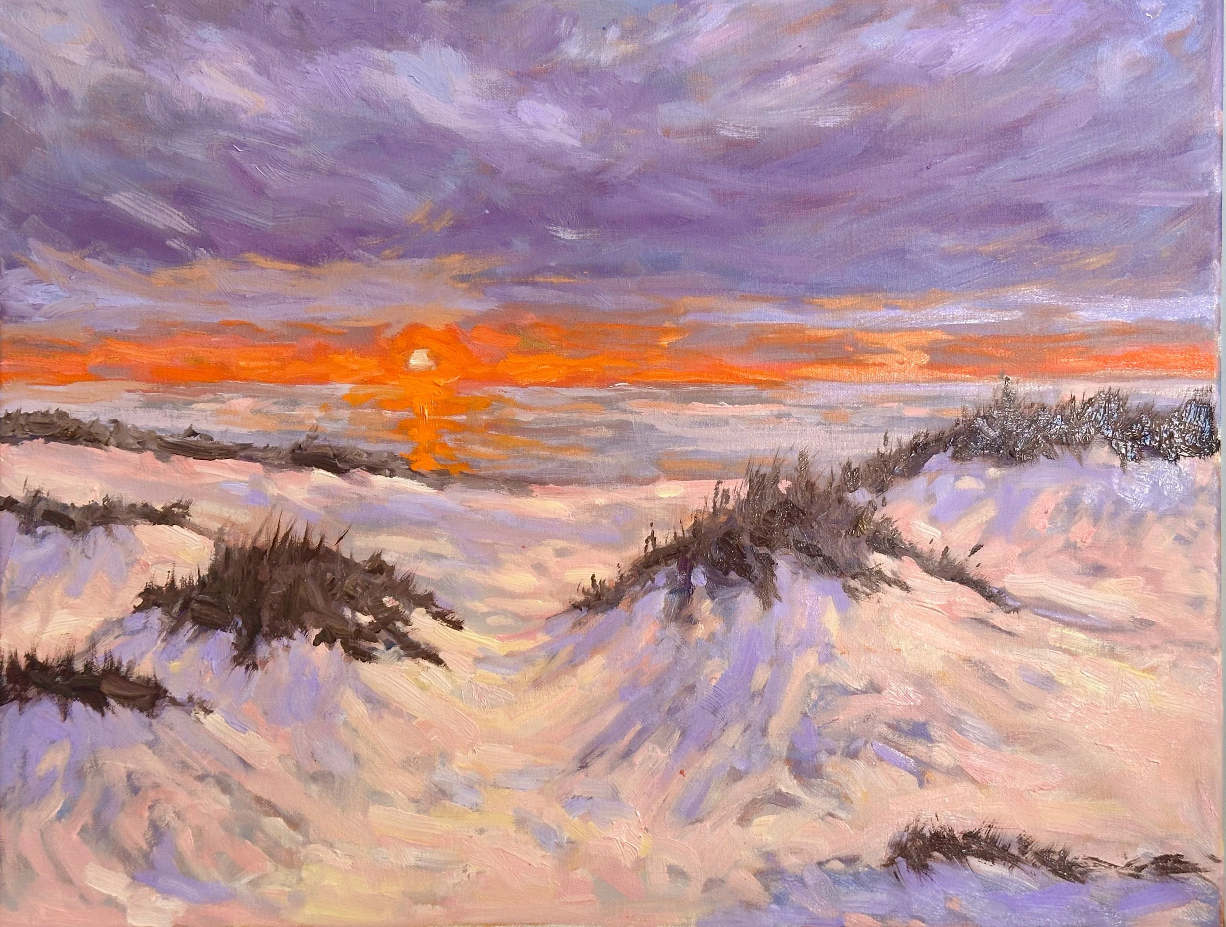 Dawn Over the Dunes