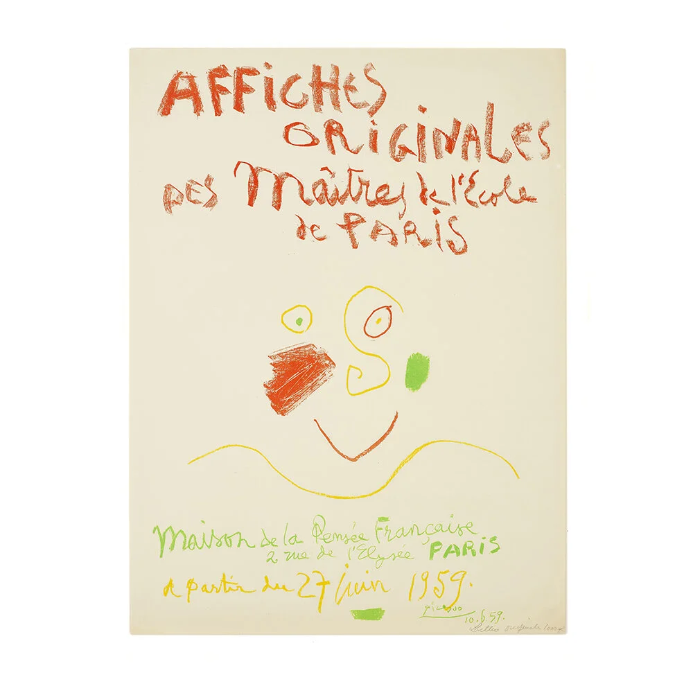 Affiches Originales Des Maîtres De L'école De Paris