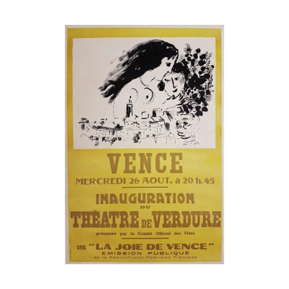 Inauguration du Théatre de Verdure, Vence