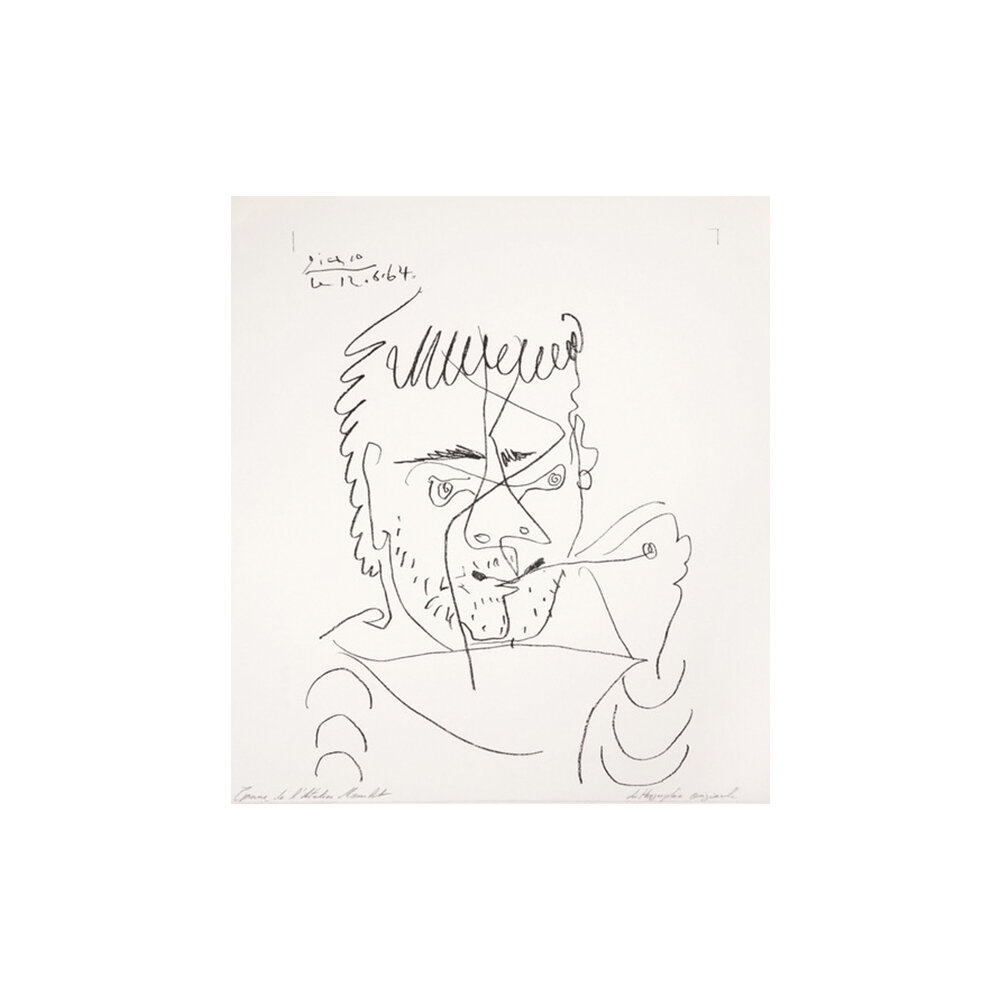 Homage to H.D Kahnweiler (The Smoker),1964 