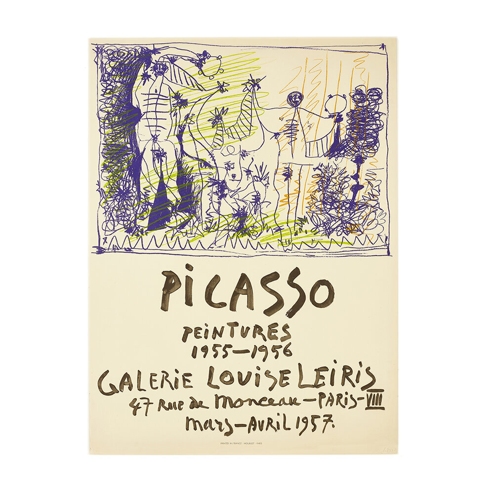 Picasso Peintures 1955 - 1956