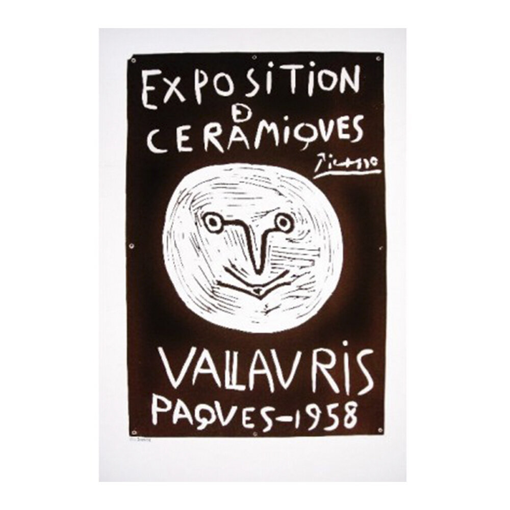Exposition de céramiques, Vallauris Pâques