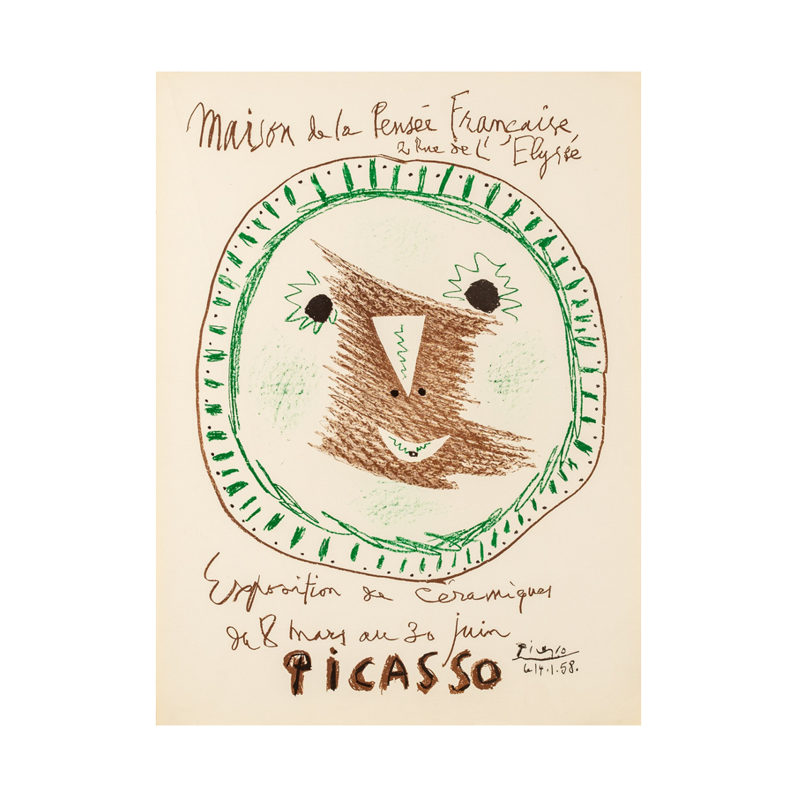 Exposition de Céramiques II - Maison de la Pensée Francaise 