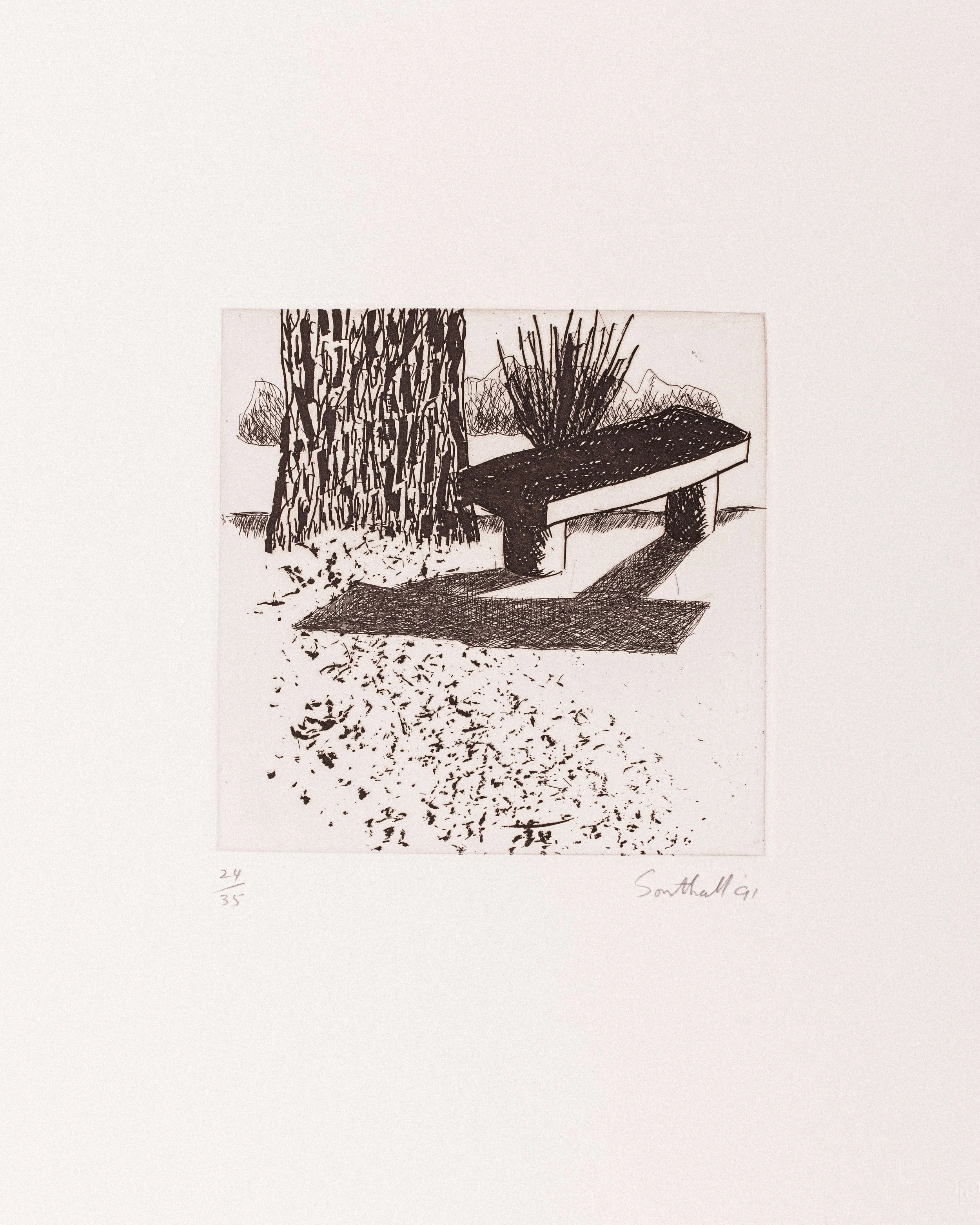 Andew Southall, From Black and white of Brick and Bark (IV)