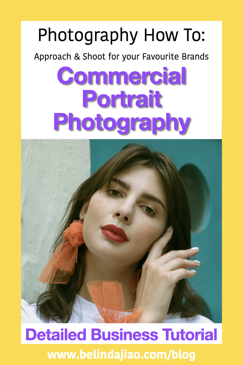 Start Commercial Portrait Photography Business Start Shooting for Brands Tutorial