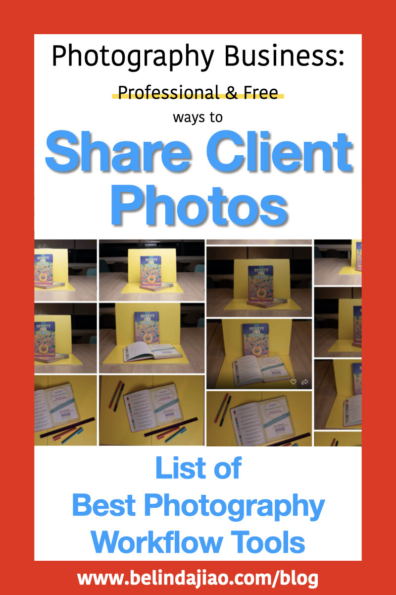Photography Business - Professional and Free ways to Share Client Photos