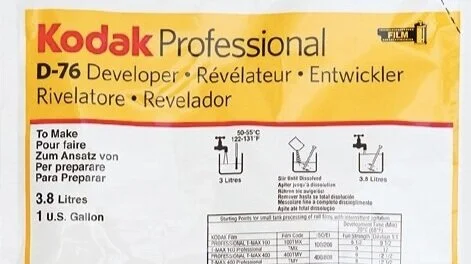 [Pho.Snap] All About Kodak D-76 Powder Developer