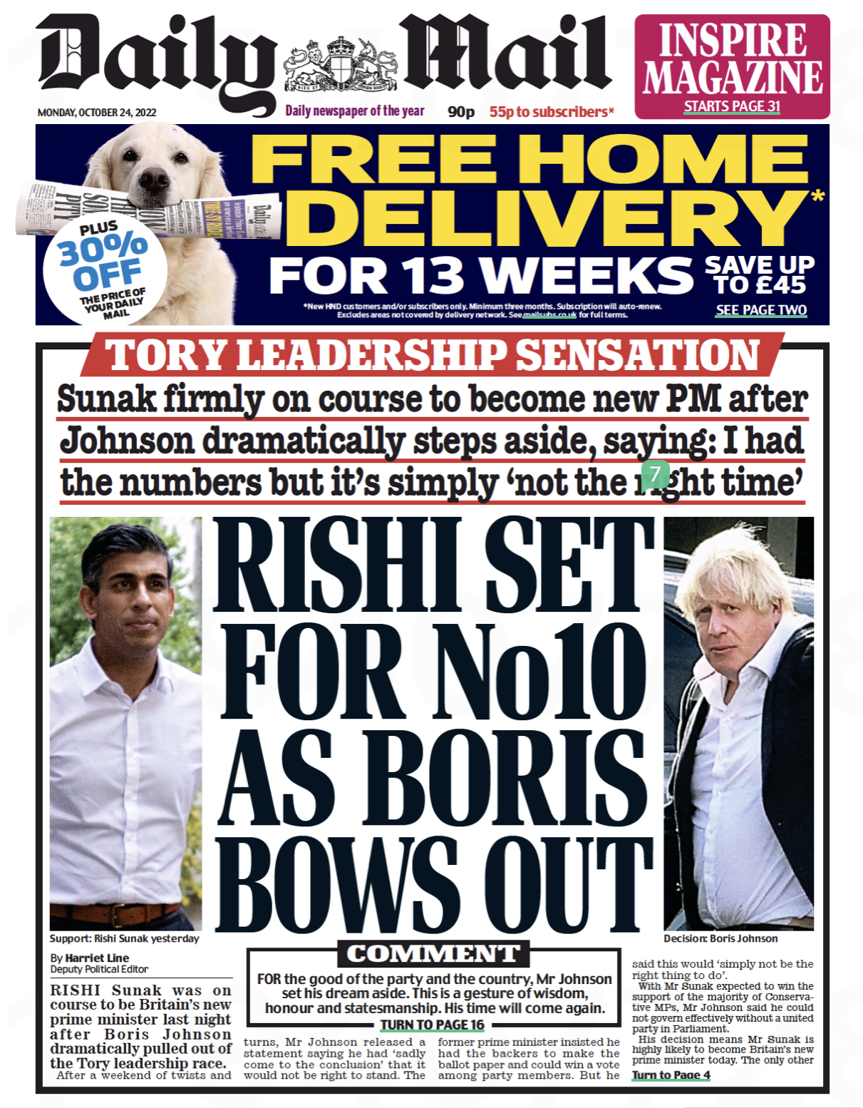 Daily Mail - Oct 2022
