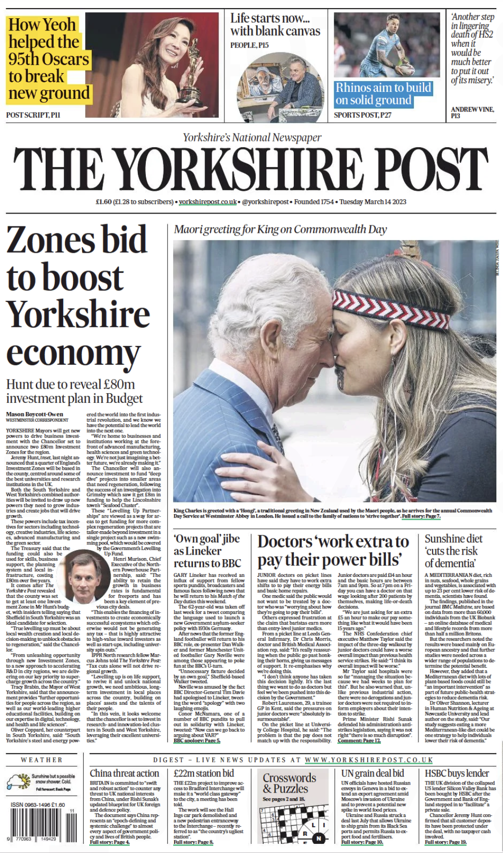 The Yorkshire Post - Mar 2023