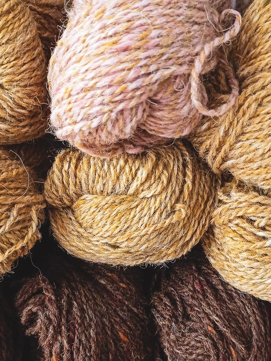 Lovely new yarns have arrived from @hey_mama_wolf_co - these DK yarns are a mix of Irish wool and UK alpaca.
May try to knit a pair of mittens - not done that before, but the wool is so tempting...