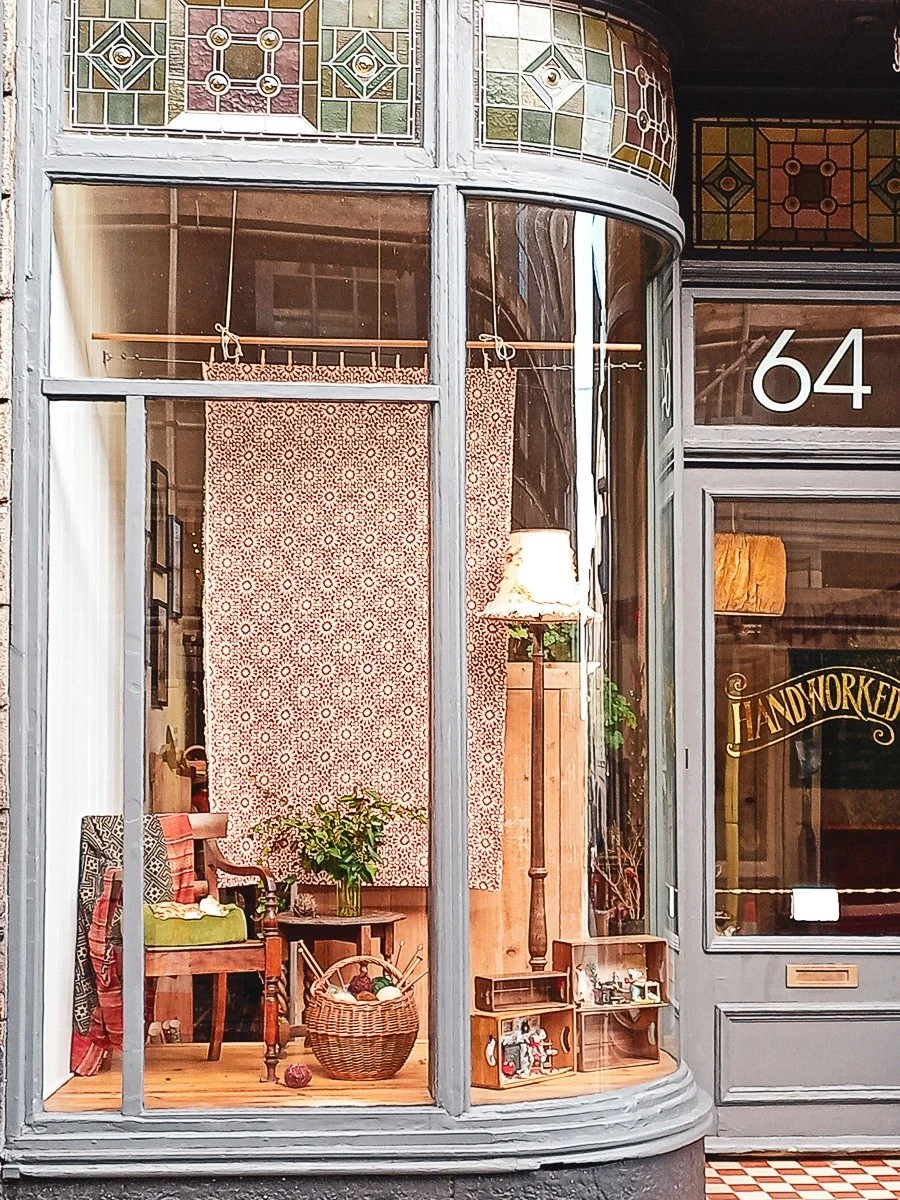 This year we've gone for a super cosy Christmas window display! 
More photos will follow...