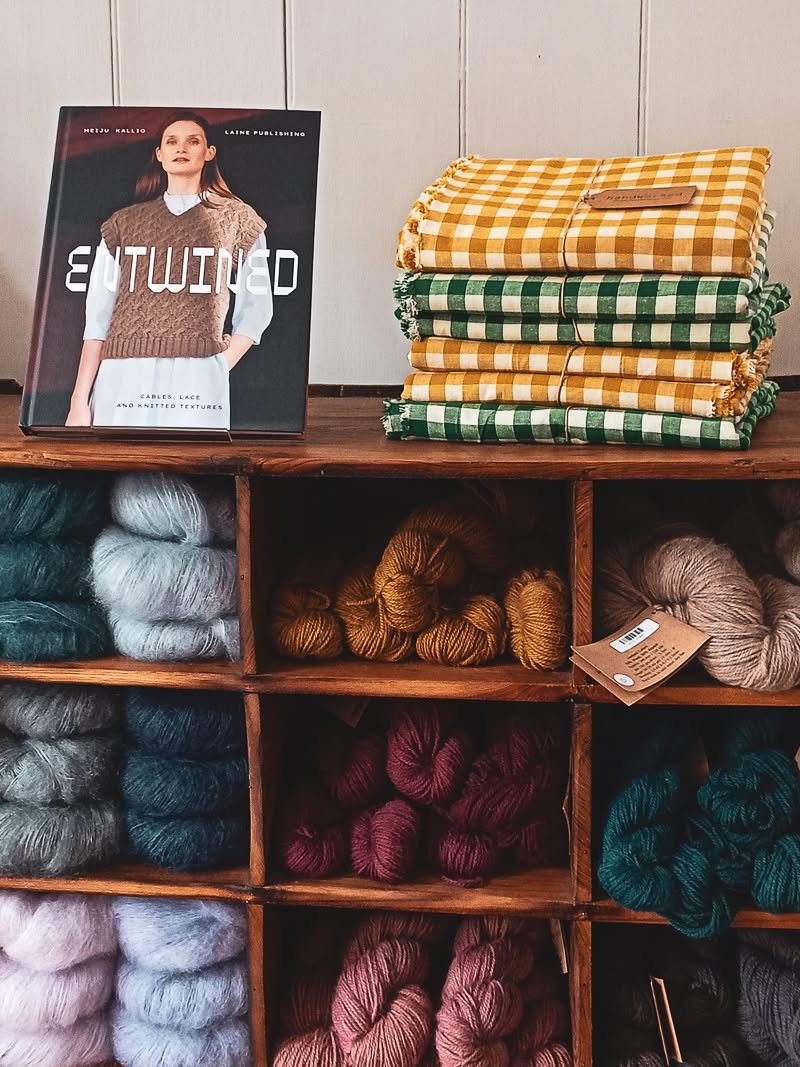 We're pleased to now stock a small selection of the lovely books and magazines from @laine_magazine 
All full of the most beautiful ideas and inspiration - I'm loving this cable knit pullover in particular!