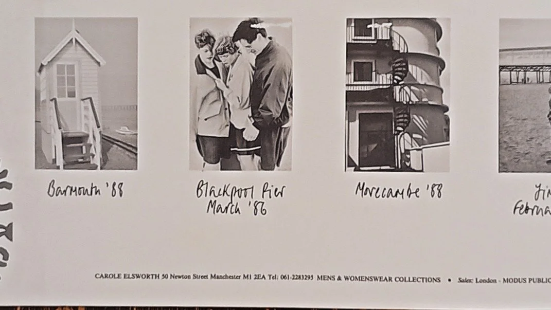 Found this yesterday - an historical document! 😂
A hand out for when I showed at SEHM in Paris, not sure but probably 1989...
Have a vague memory of not having time to take photos of the new collection, so had this printed using old ones, then rolle