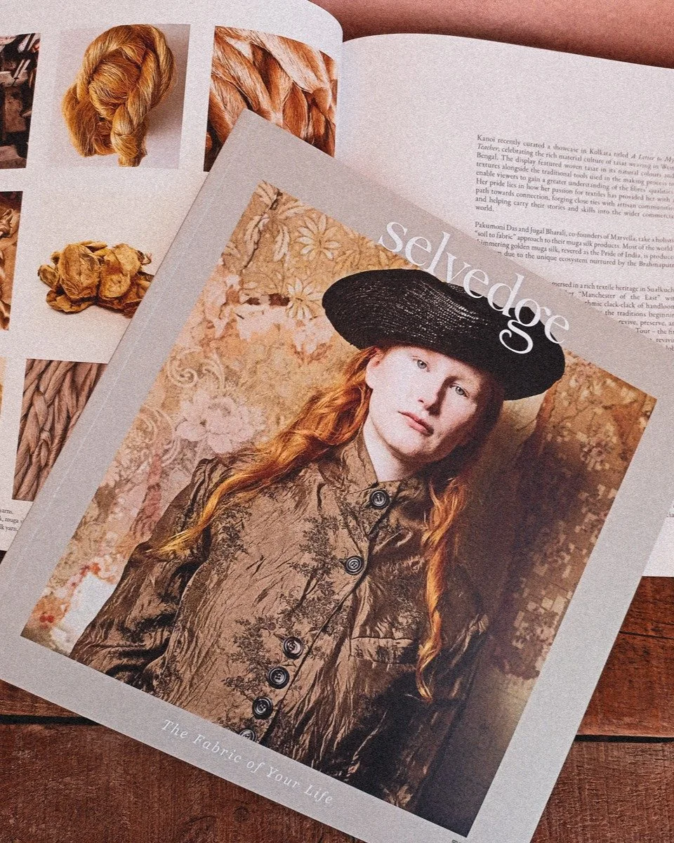 The new @selvedgemagazine has just arrived! 
Had a quick flick through and it looks really lovely - looking forward to having a good read later.