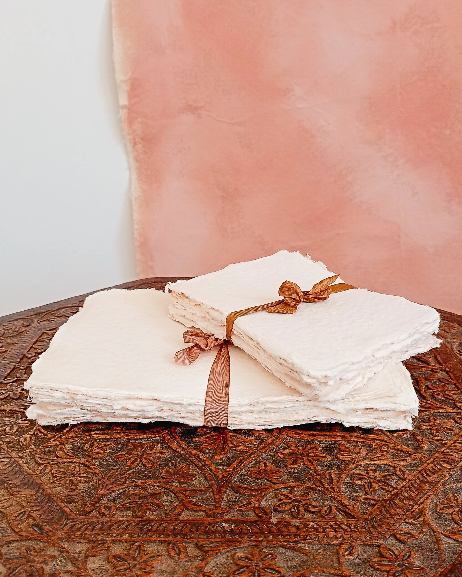 Cotton rag paper bundles