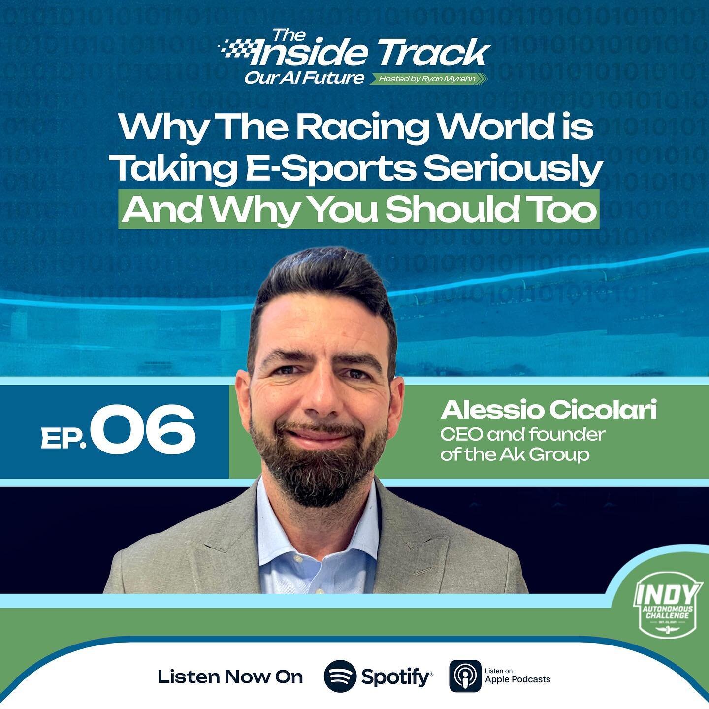 🎙️New Episode Alert: The Fusion of Esports &amp; Motorsports with Alessio Cicolari 🏎️✨

Discover the thrilling intersection of virtual and real-world racing with the visionary behind AK Esports. From the 24 Hours of Spa to the future role of AI, th