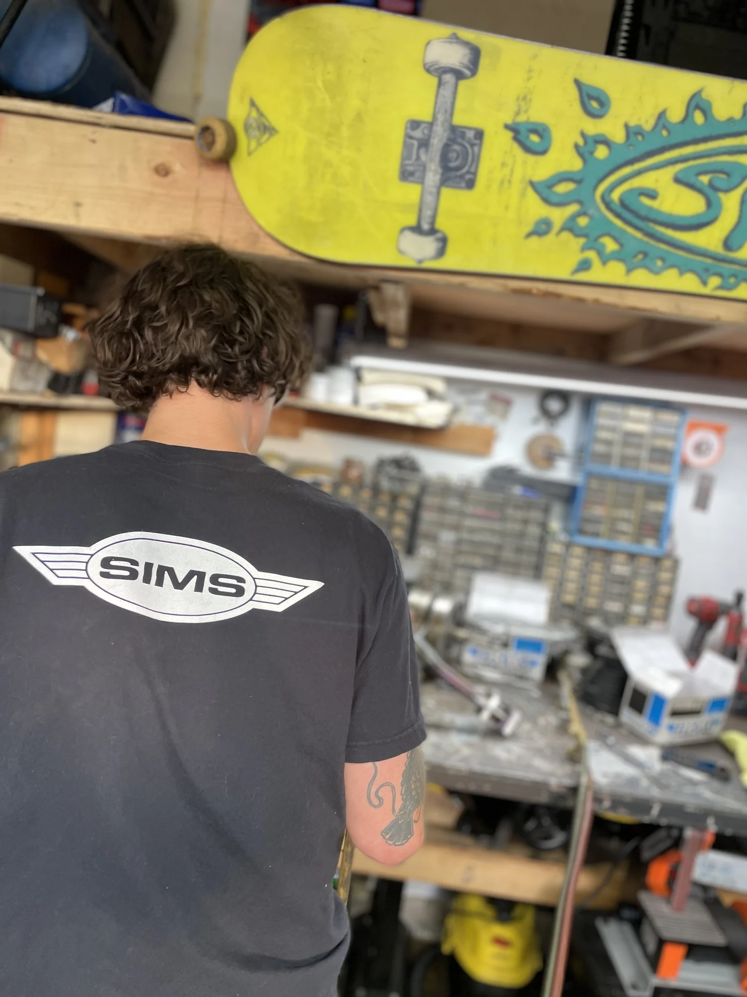 Wings S/S Tee — SIMS — Est. 1963