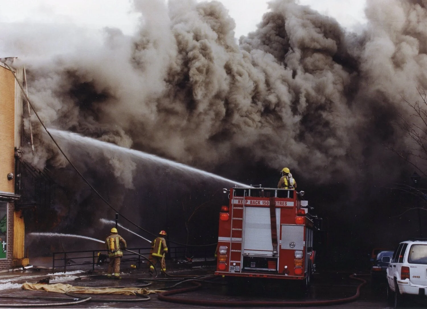 Richardson’s Fire, March 1998Photographer: Liz Cowan 