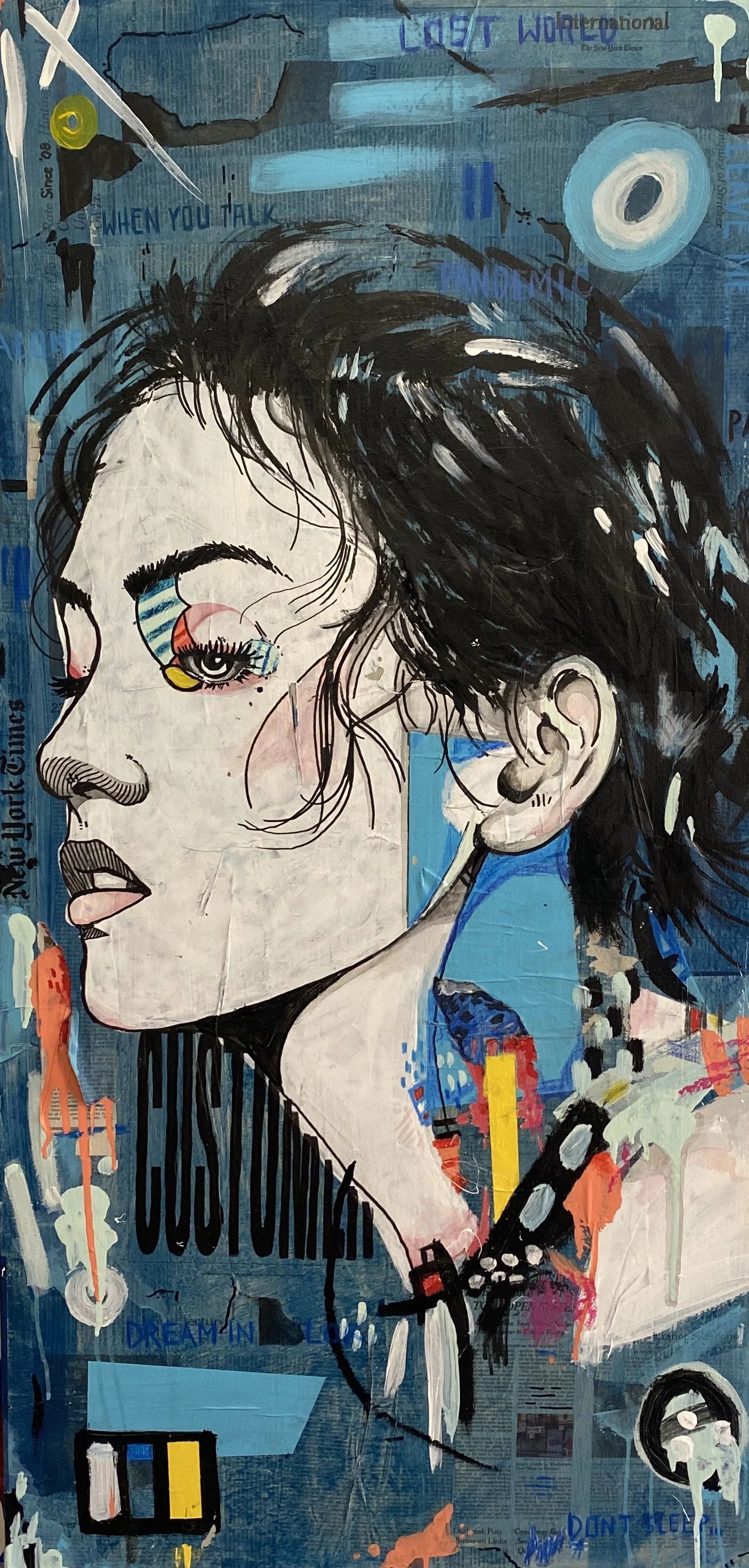 Roger Ridley presenting Midnight Muse: Opening Ceremony debut art exhibition in Tribeca NYC