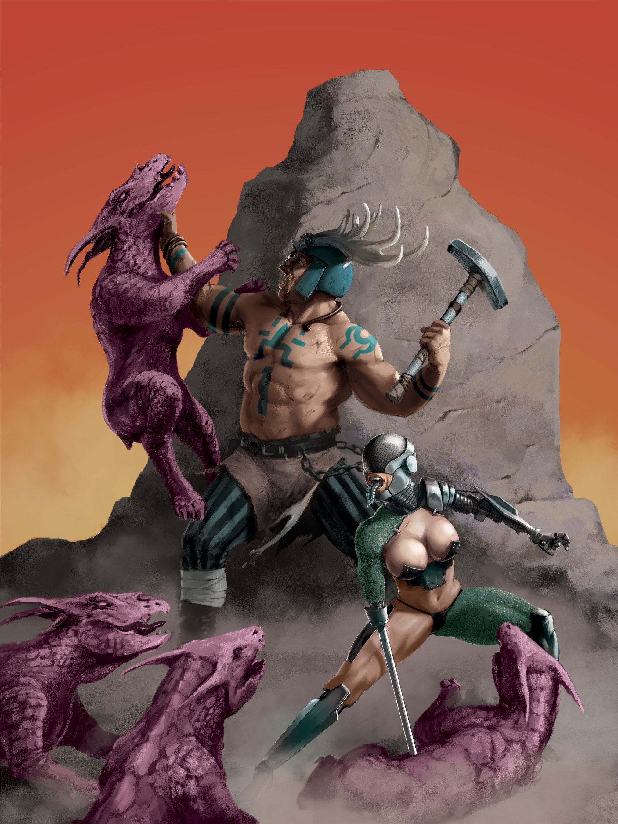 The Barbarian And The Android