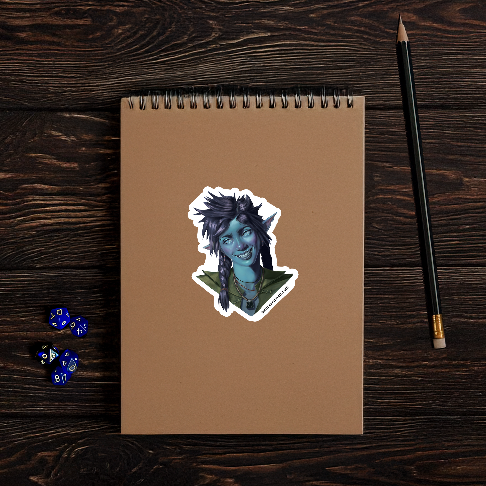 Blue Pixie Sticker.png