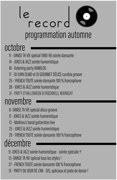 PROGRAMMATION