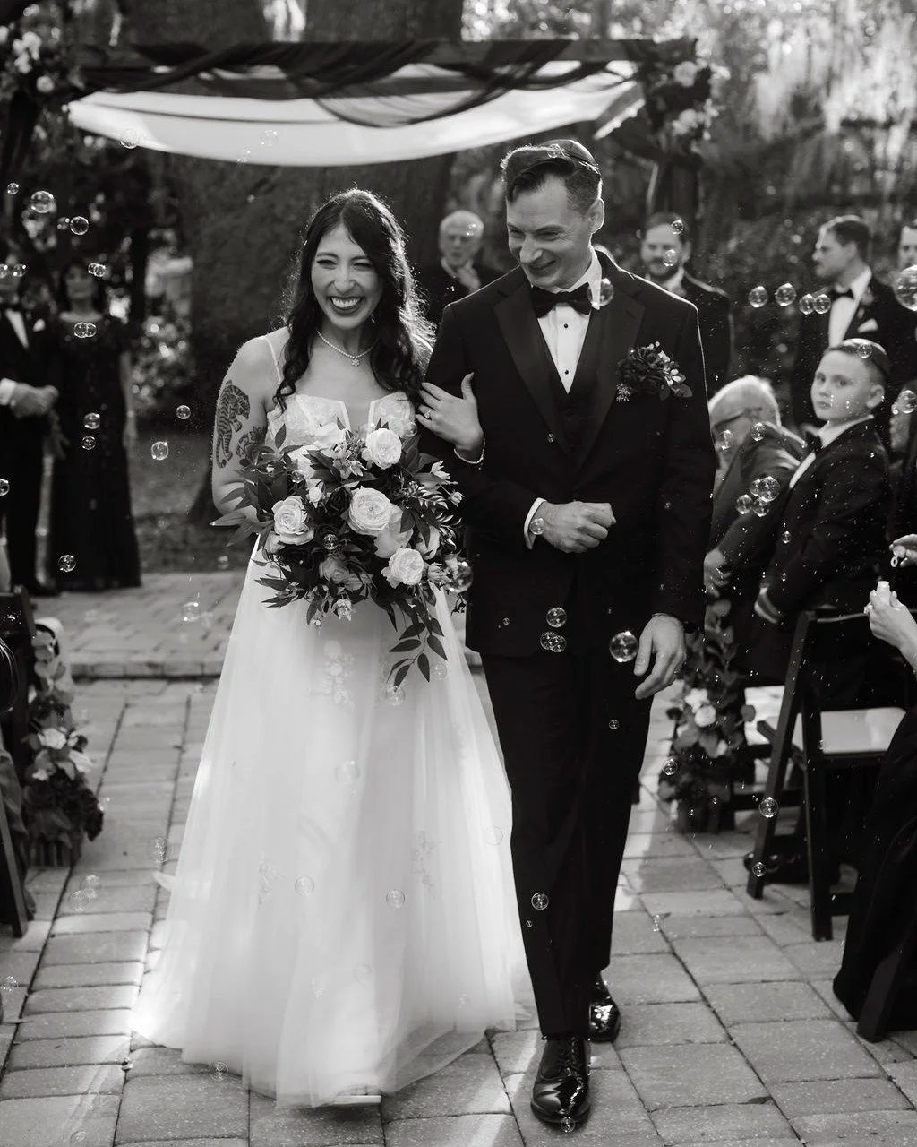 That incredible moment right after you've said I do... Priceless! 

If you're planning a Jacksonville, Florida wedding and you're looking for the perfect venue to start your happily ever after, we'd love to show you all that Bowing Oaks has to offer!