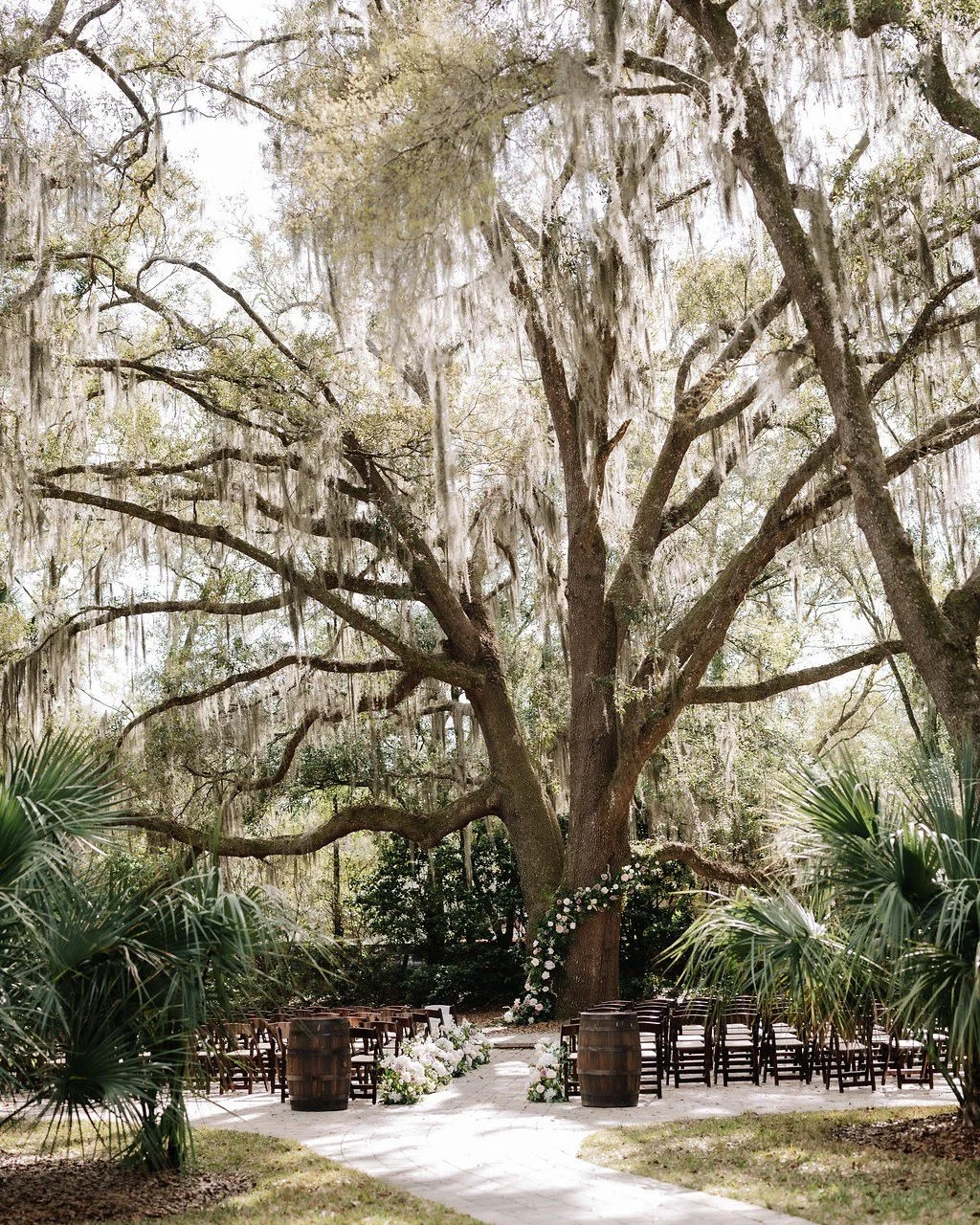 A beautiful wedding can also be a thoughtful one.

This Earth Day, we are reminded that small choices can make a lasting impact. At Bowing Oaks, couples naturally lean into the beauty of the outdoors, and with a few intentional decisions, your celebr