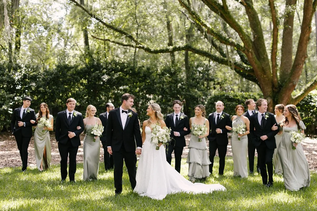 The best days are even better when you're surrounded by your favorite people! 🤍🌿

Your wedding party is so much more than the people standing beside you at the altar. They're your lifelong friends, siblings, biggest cheerleaders, and the people who