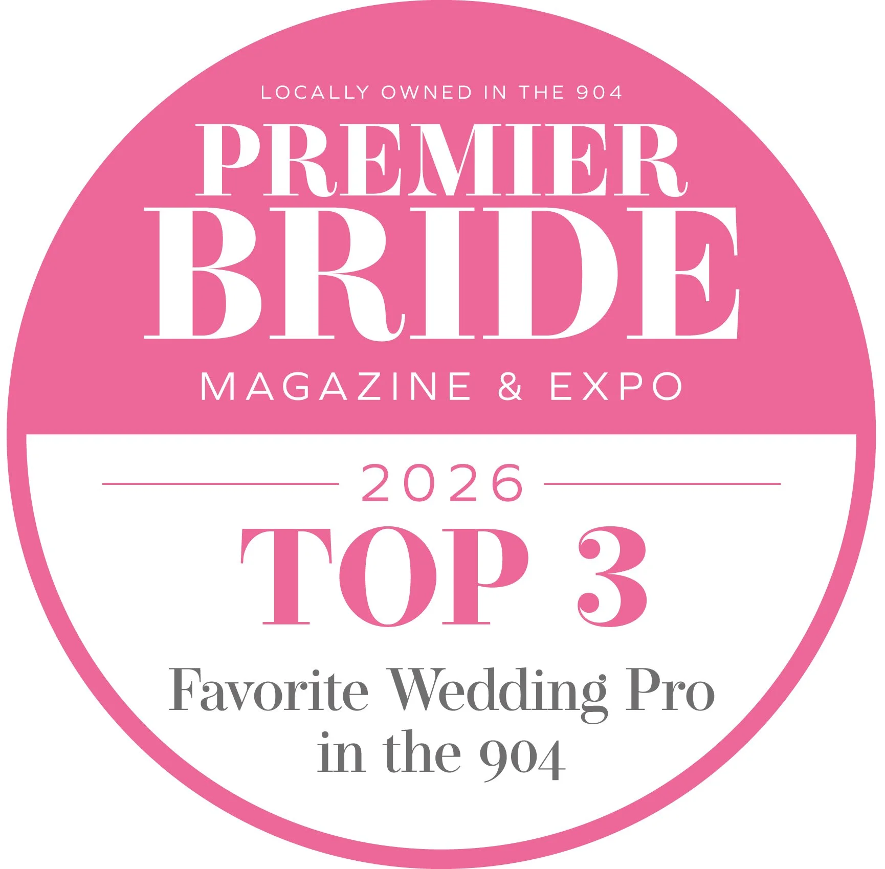 Thank You for Voting Bowing Oaks a 2026 Premier Bride Favorite!