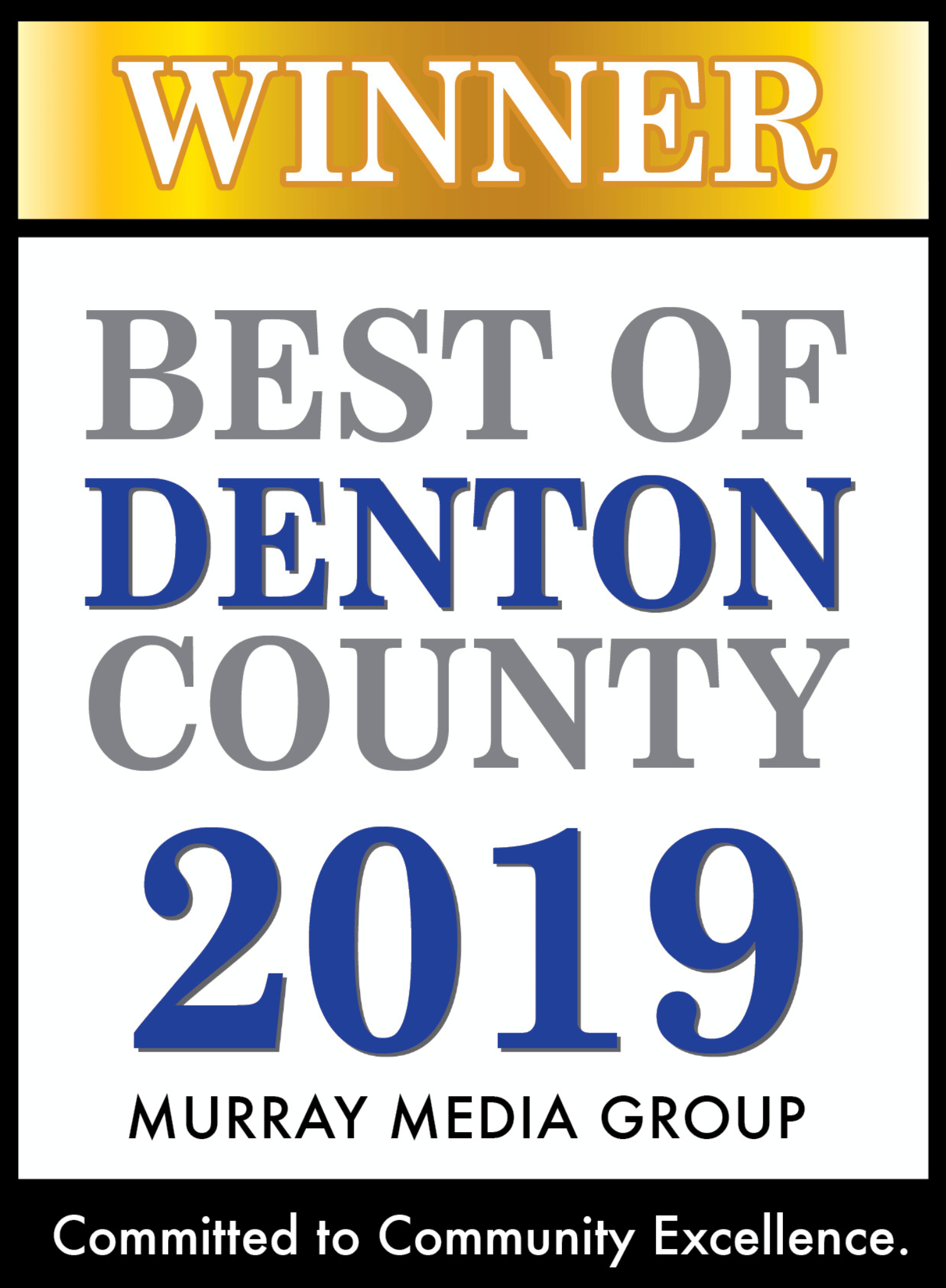 Award Best of Denton County 2019 Winner (Copy)