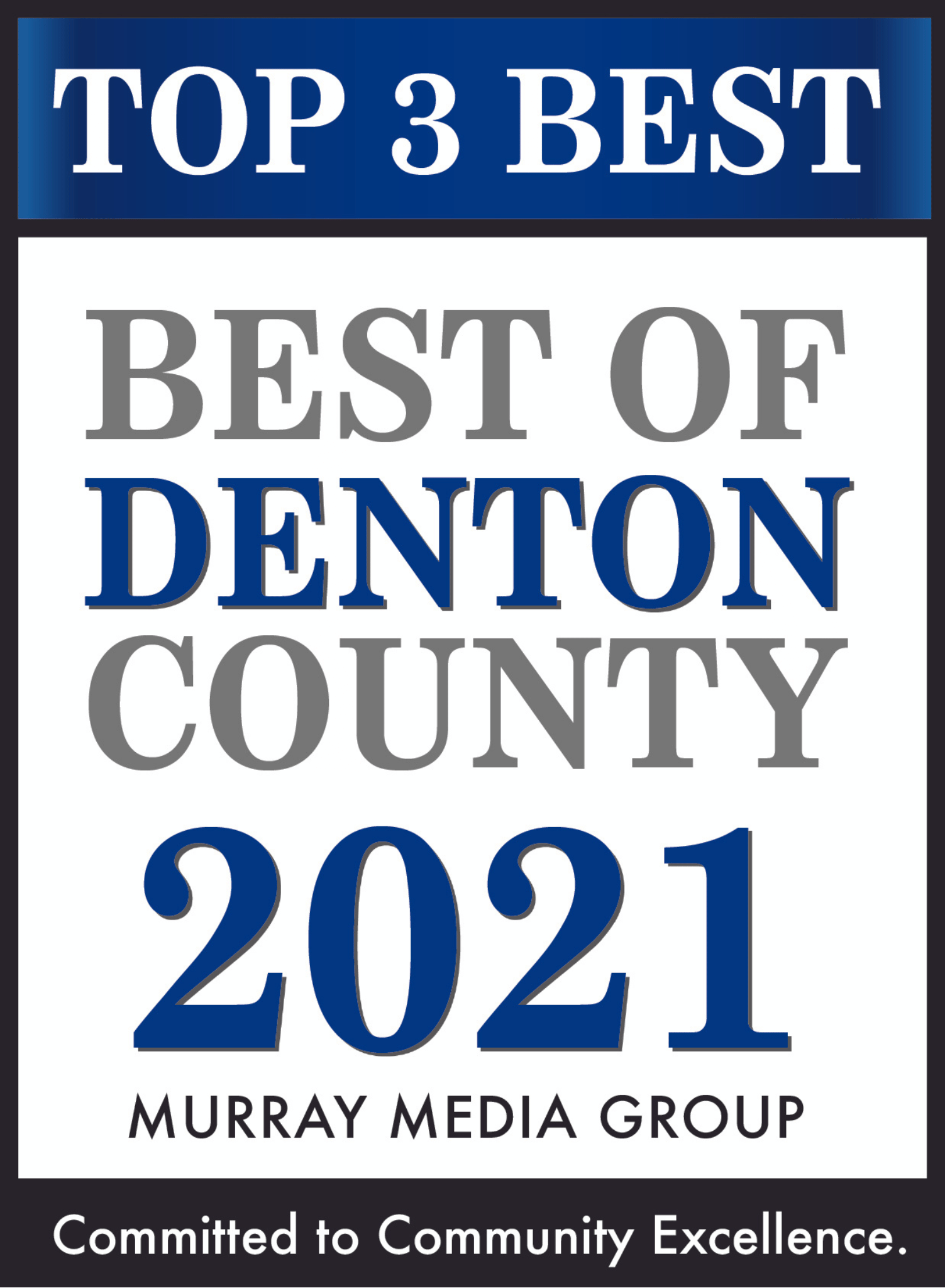 Best of Denton County Award 2021 (Copy)