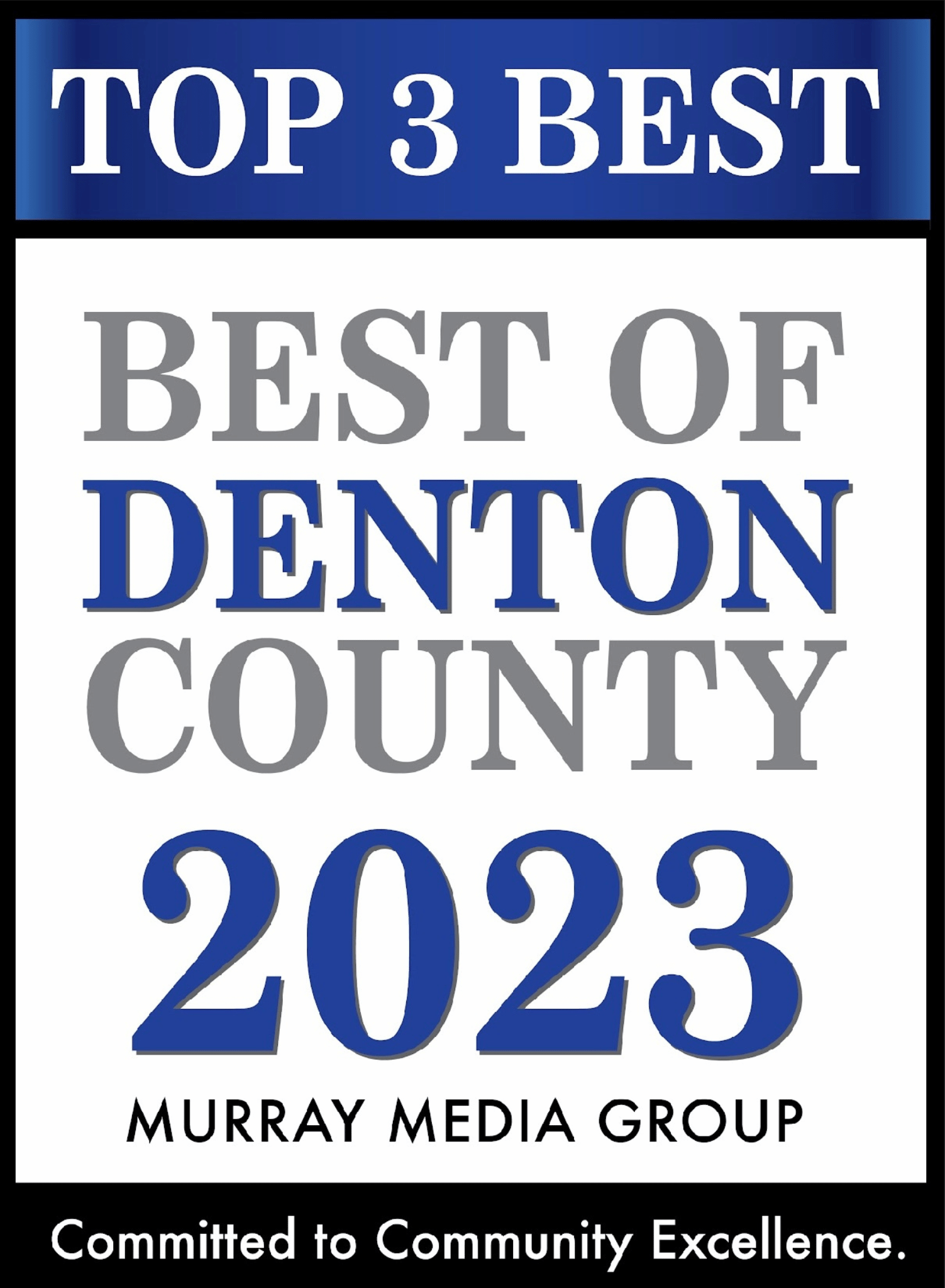 Best of Denton County Award 2023 (Copy)