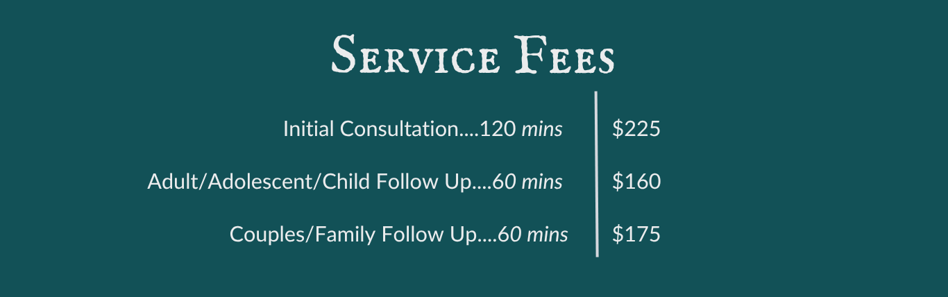 Fee List for Melissa Pecunia, Family Therapist & Trauma Therapist at Harvest Counseling located in Argyle, TX. Melissa also provides supervision for LPC Associates seeking full licensure in the DFW area.