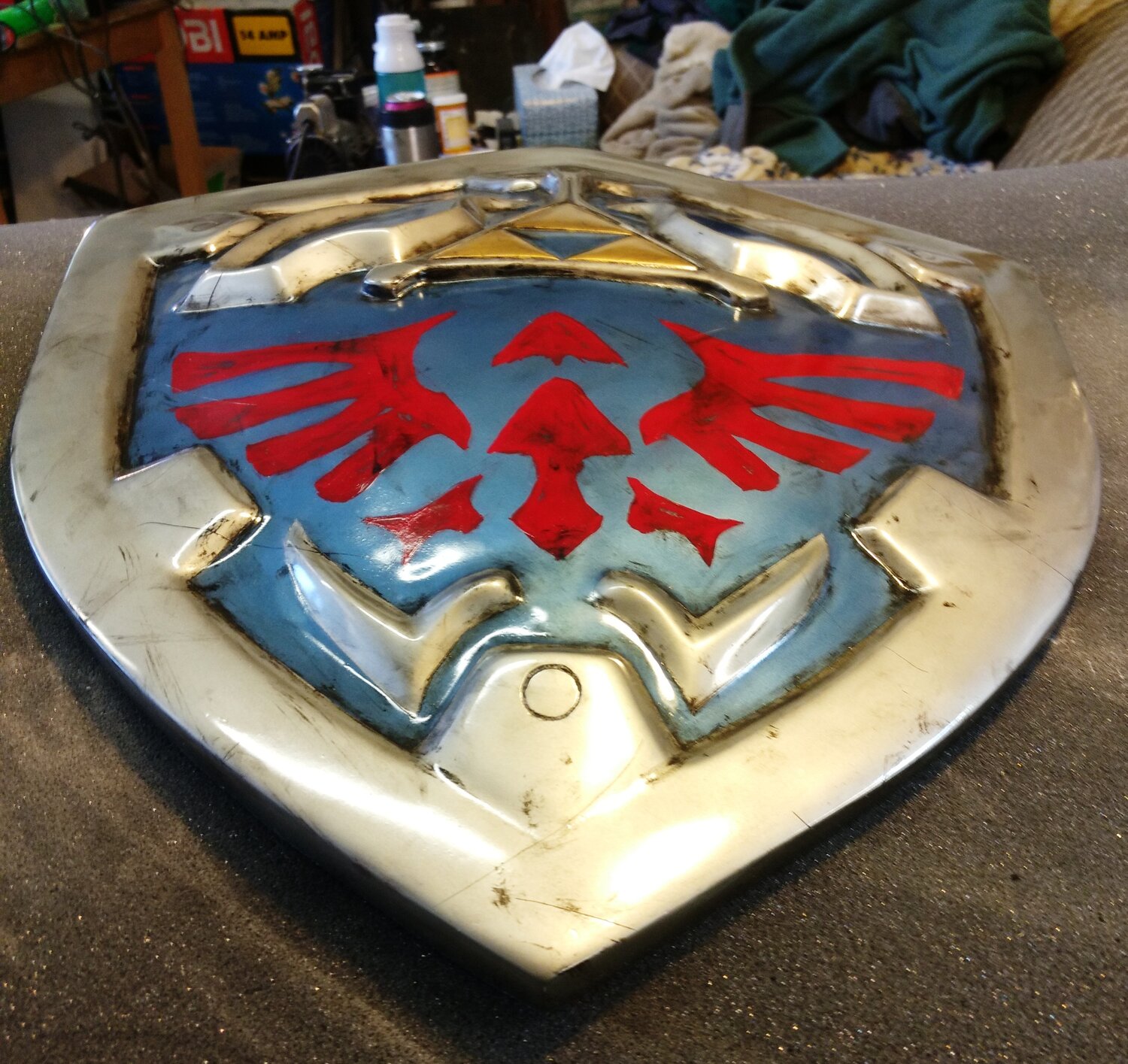 Link Hylian Shield Full Metal Life-Sized Version