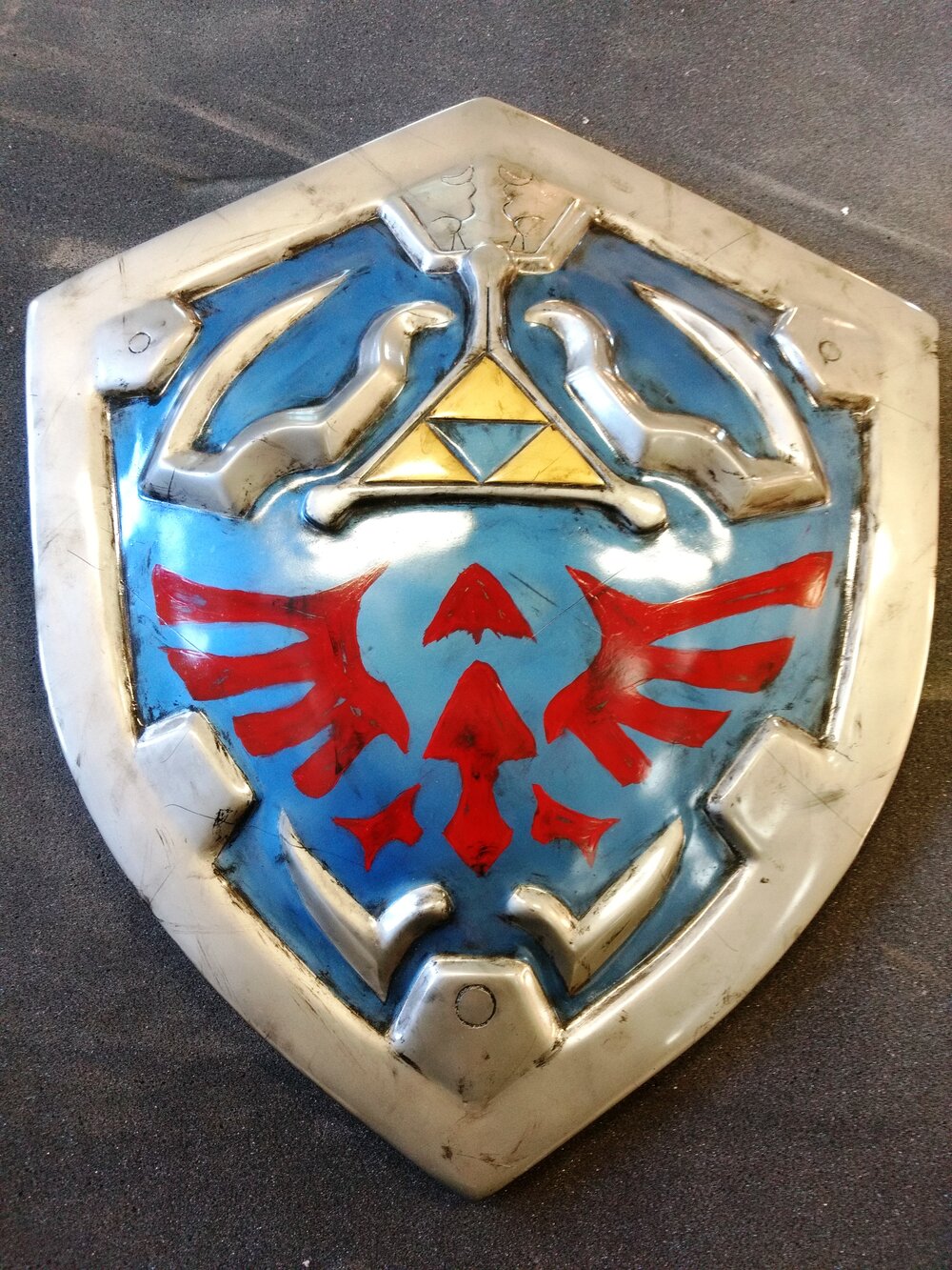 Zelda - Handmade Prop Hylian Shield