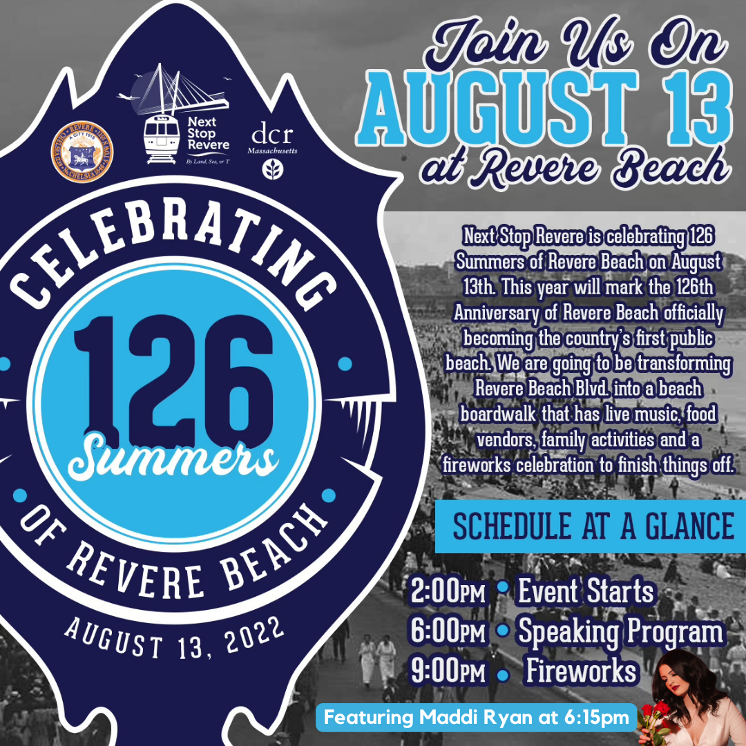 Maddi Ryan Headlines Revere Beach's 126th Anniversary Celebration