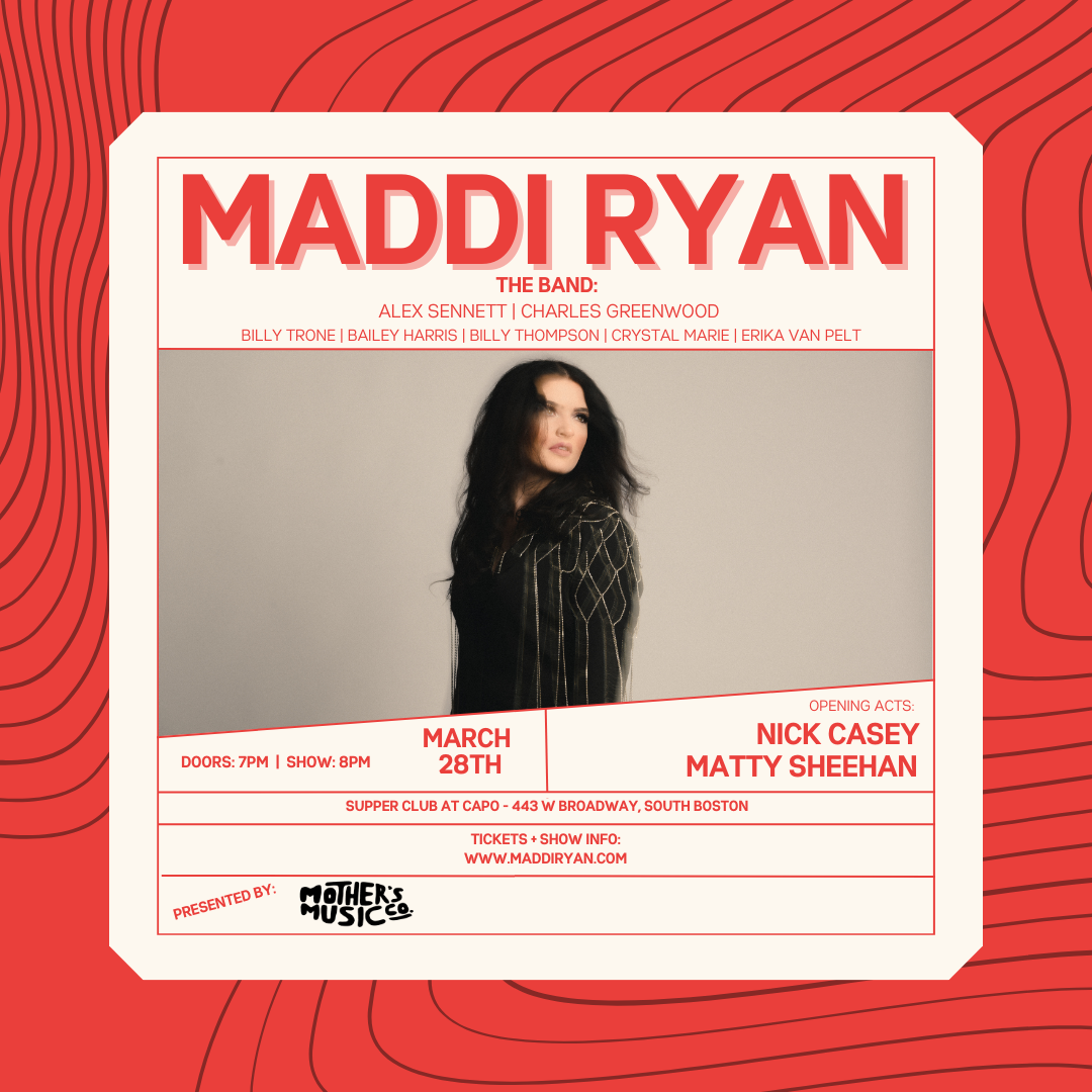Maddi Ryan &amp; The Band show at CAPO 