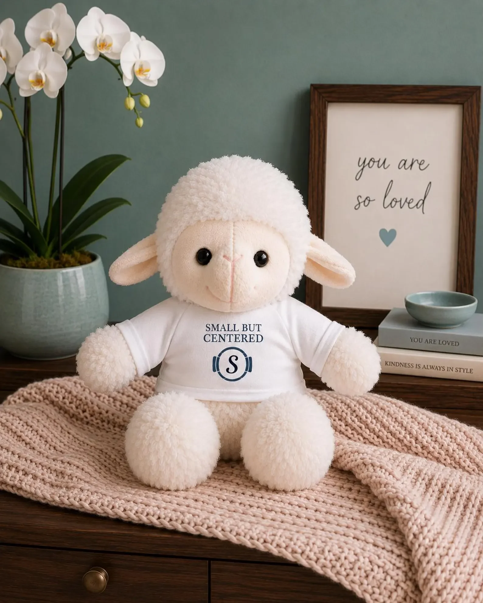 Casa Renegade Pilates Stuffed Lamb Keepsake.webp