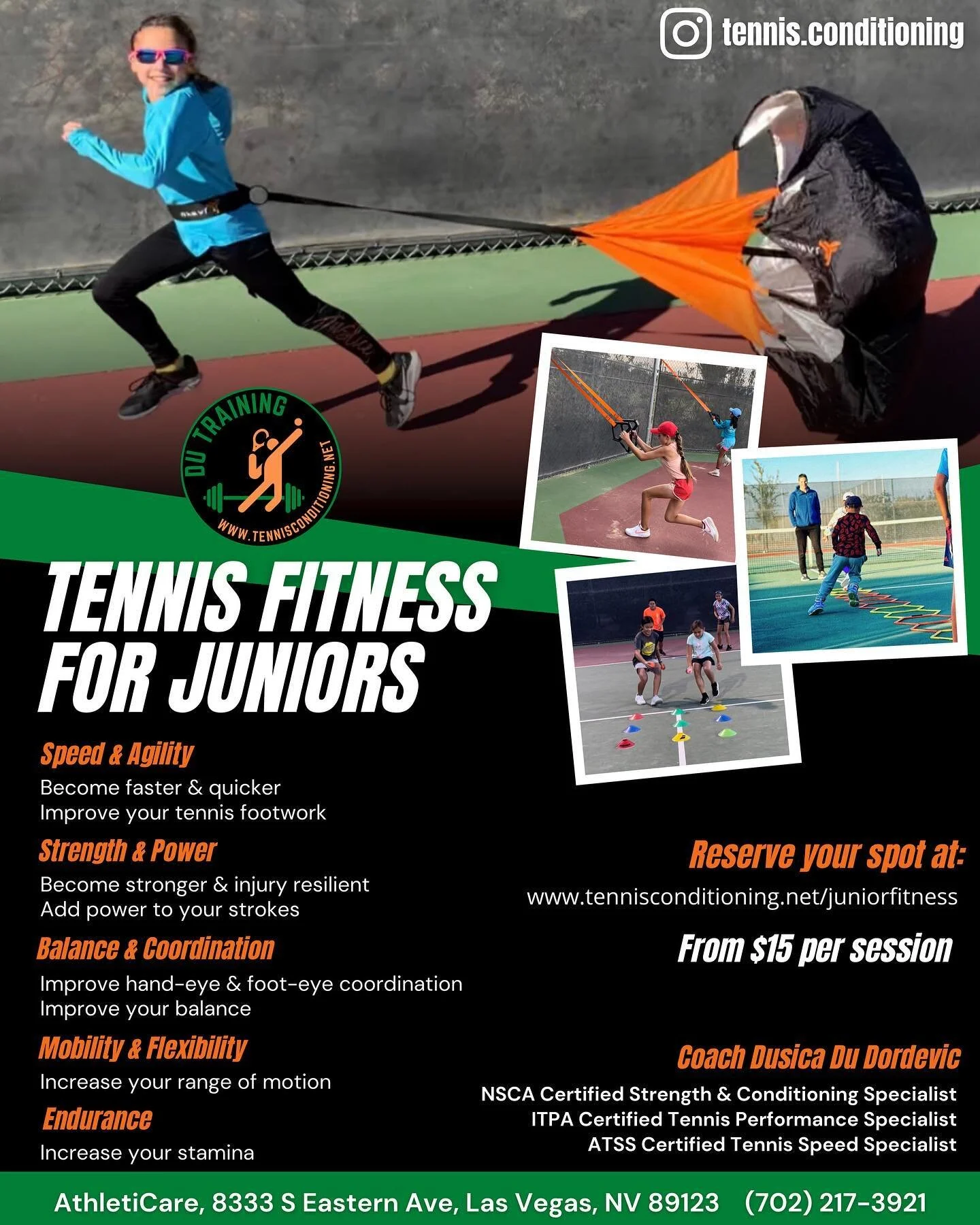 Inviting junuors and USTA league players to join us during the off-season and prepare their bodies for the upcoming winter season. Reserve your spot by clicking on the link in @tennis.conditioning bio

#tennis #tennisfitness #tennisfit #fitnessforten
