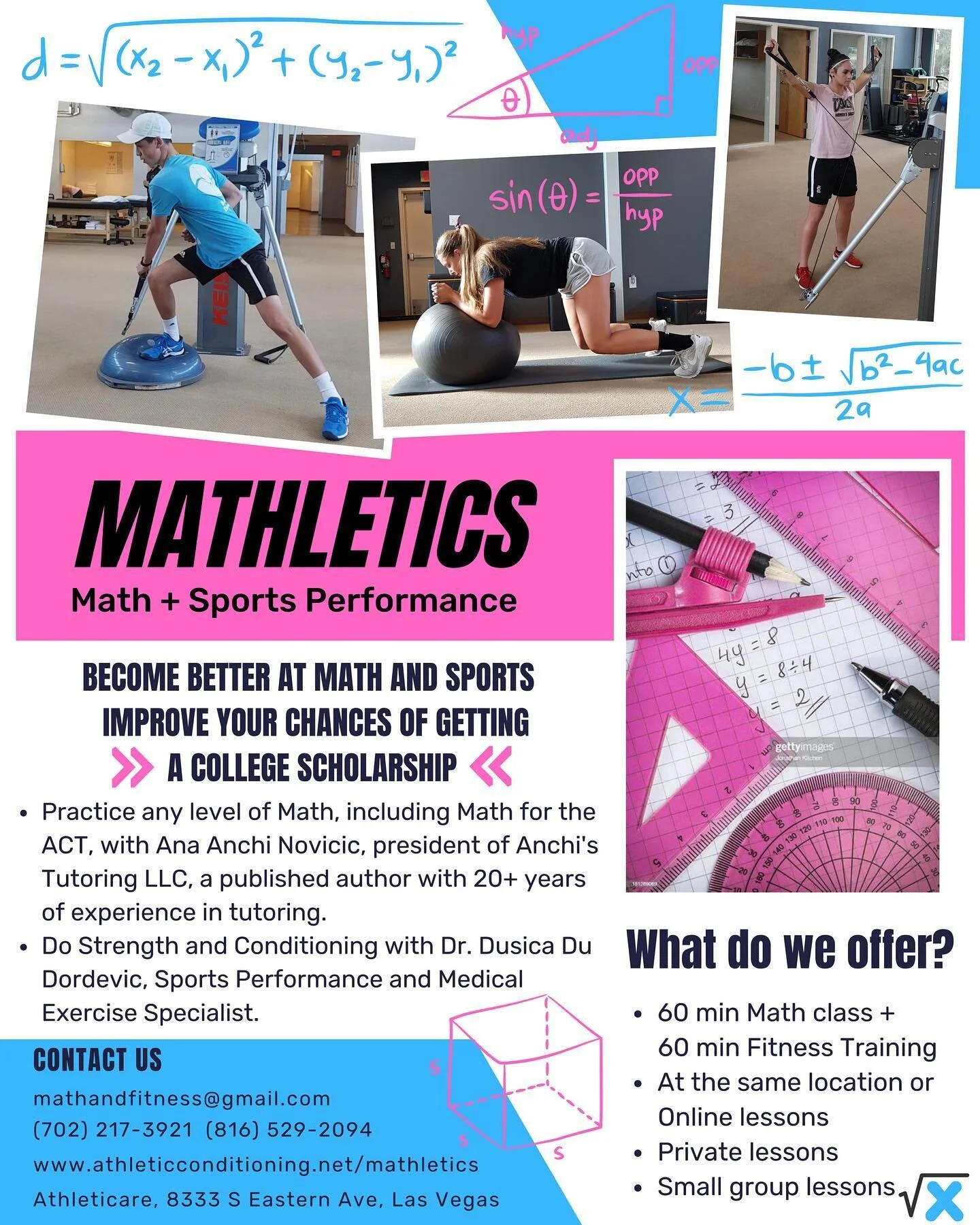 DuTraining and Anchi&rsquo;s Tutoring LLC have partnered to offer &ldquo;Mathletics&rdquo;! This program is appropriate for middle and high school athletes who want to work on their Math and Athletic abilities 🧮✖️🏃&zwj;♂️

#sportsperformance #sport