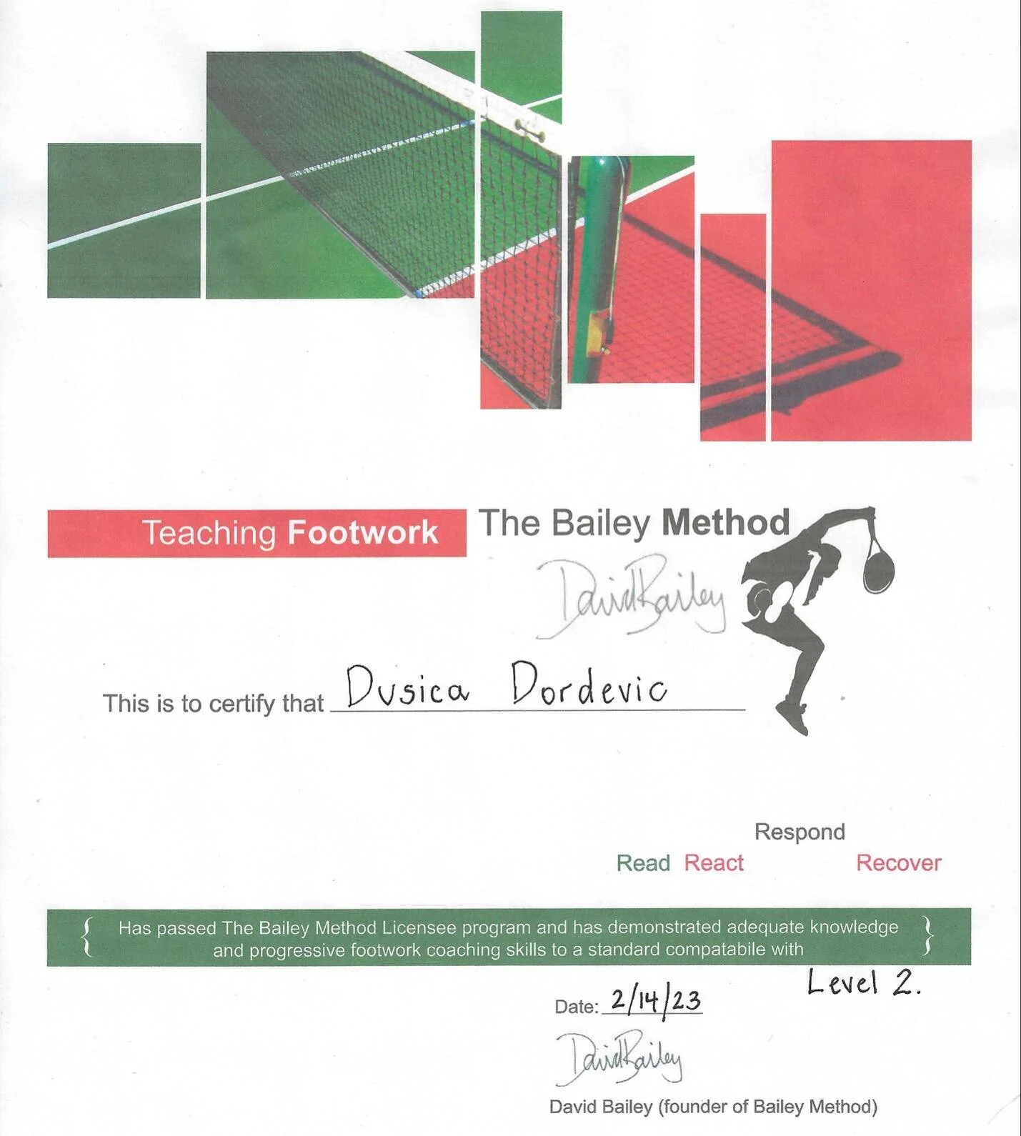Can&rsquo;t wait to incorporate Dave&rsquo;s ideas into our speed, agility and power sessions 🎾🤸🏻&zwj;♂️
