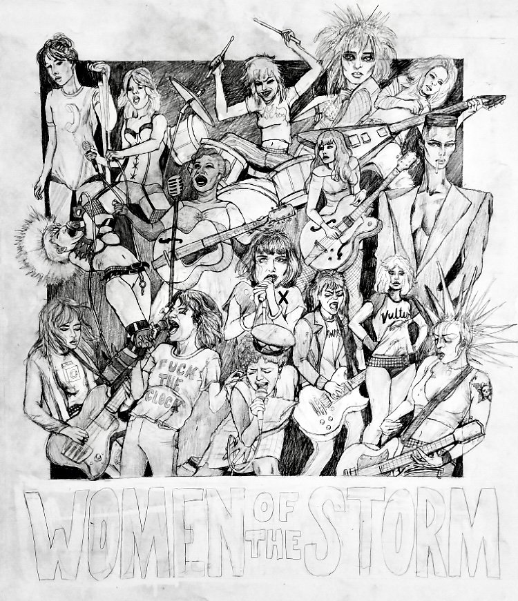 Women of the Storm Poster Design