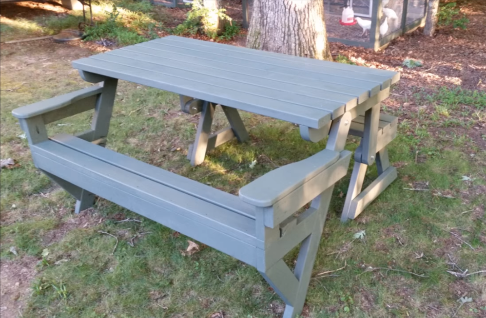Bench Picnic Table Plans Davegatton Com Bench Picnic Table Plans Davegatton Com, Bench To Picnic Table Plans