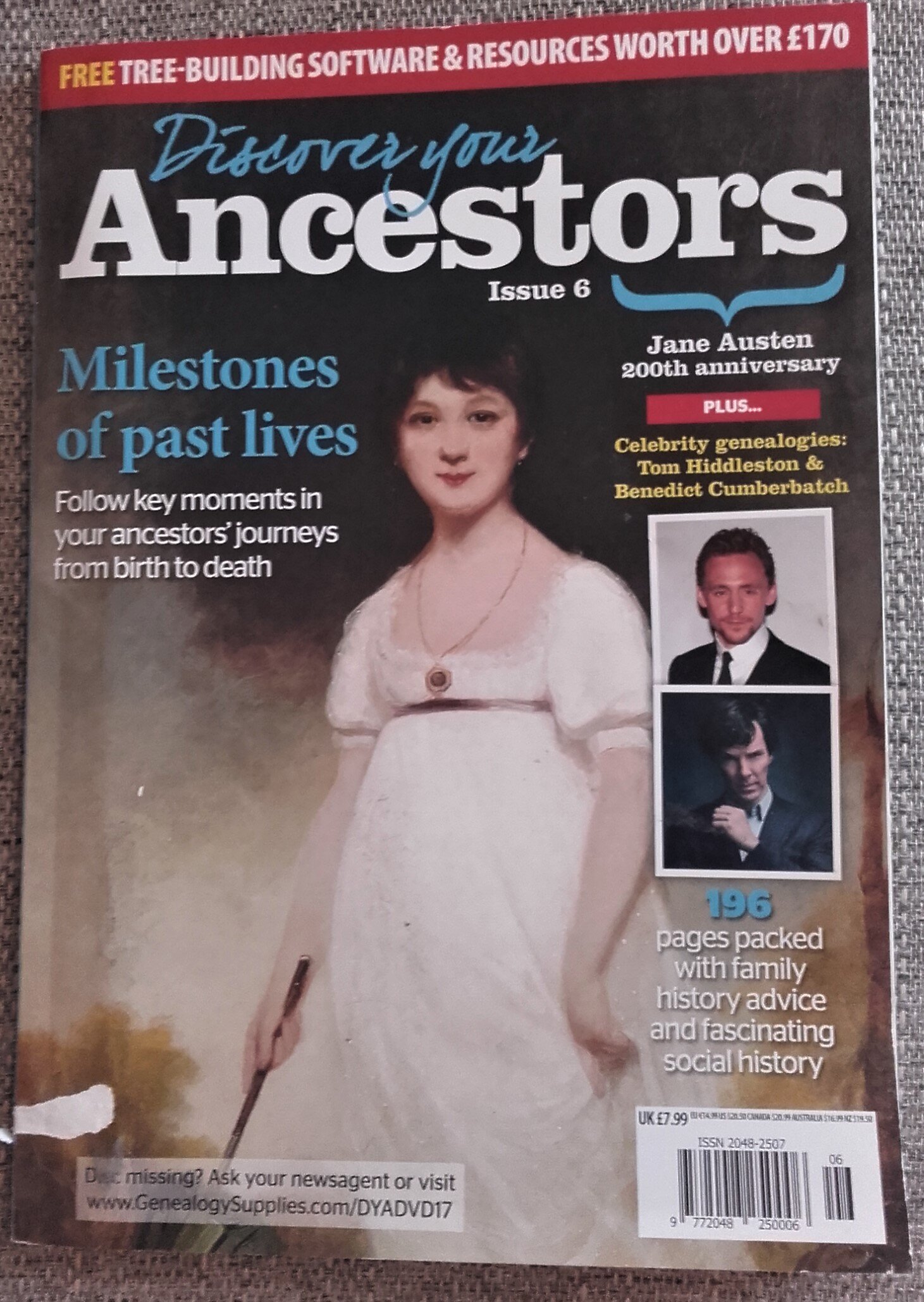 Magazine Cover Ancestors Magazine